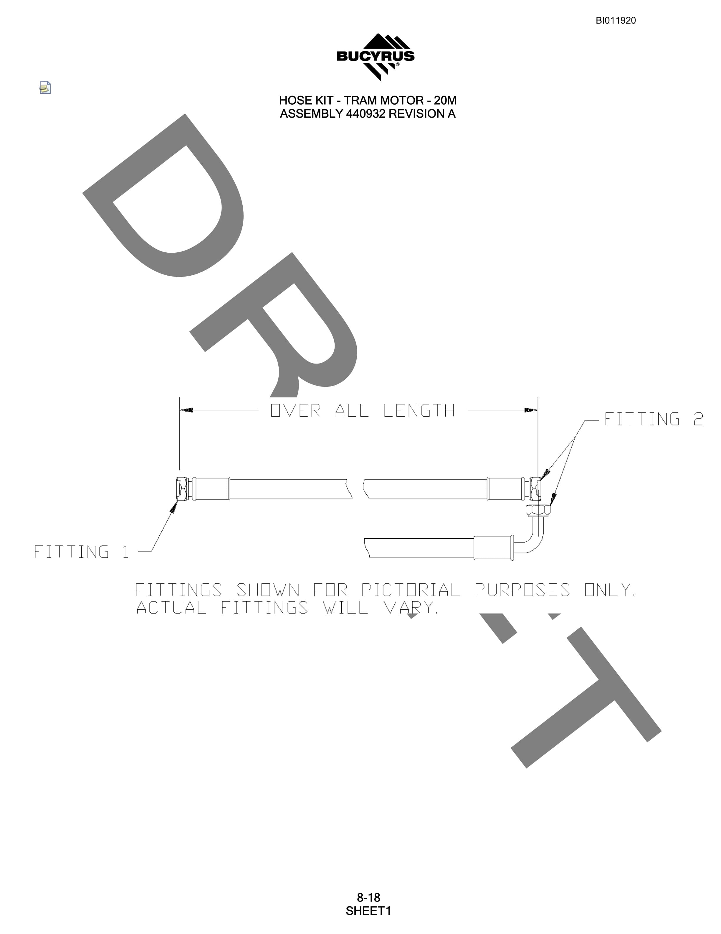 Bucyrus SKL Rotary Blasthole Drill Parts Manual BI011920-4