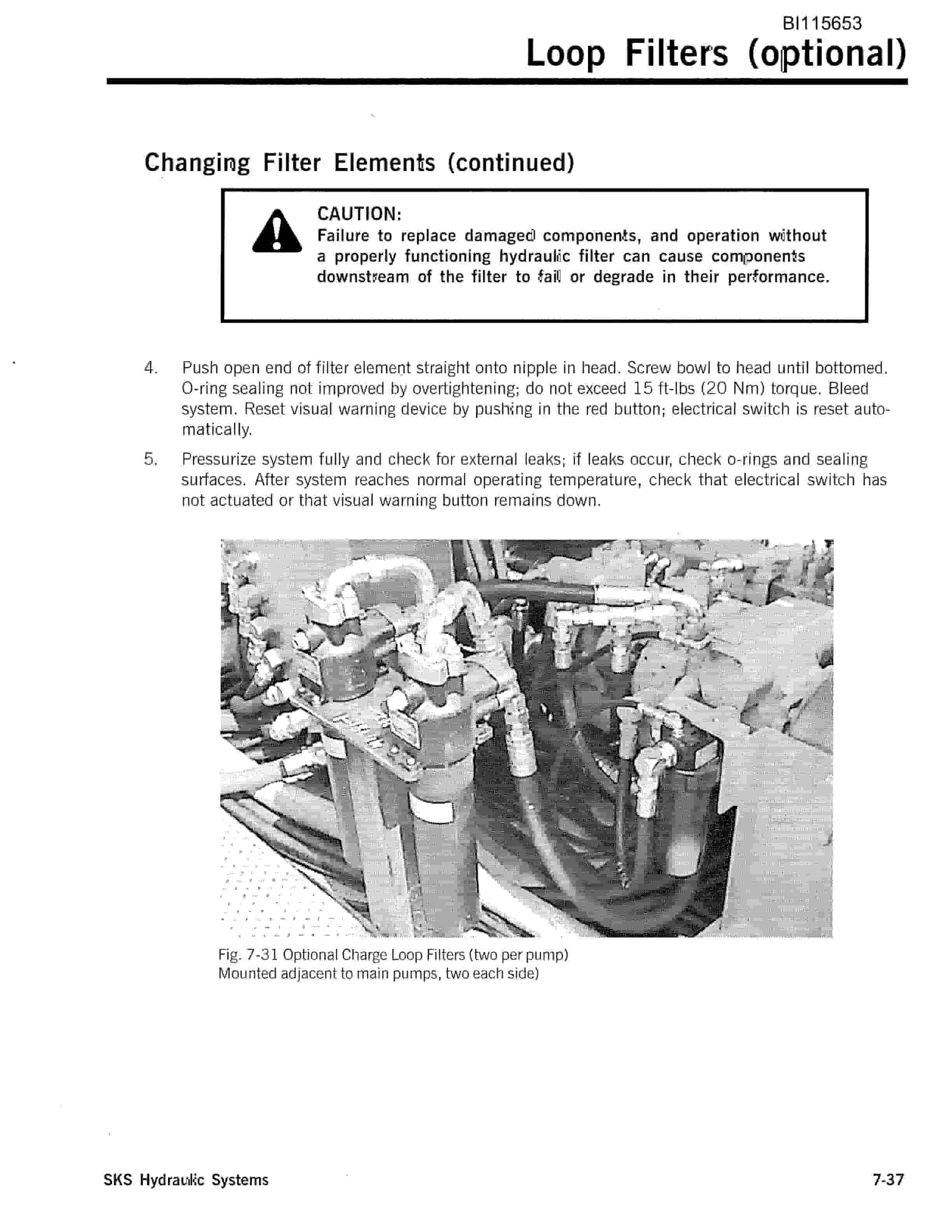 Bucyrus SKS Infinity Blasthole Drill Parts Catalog BI115653-4