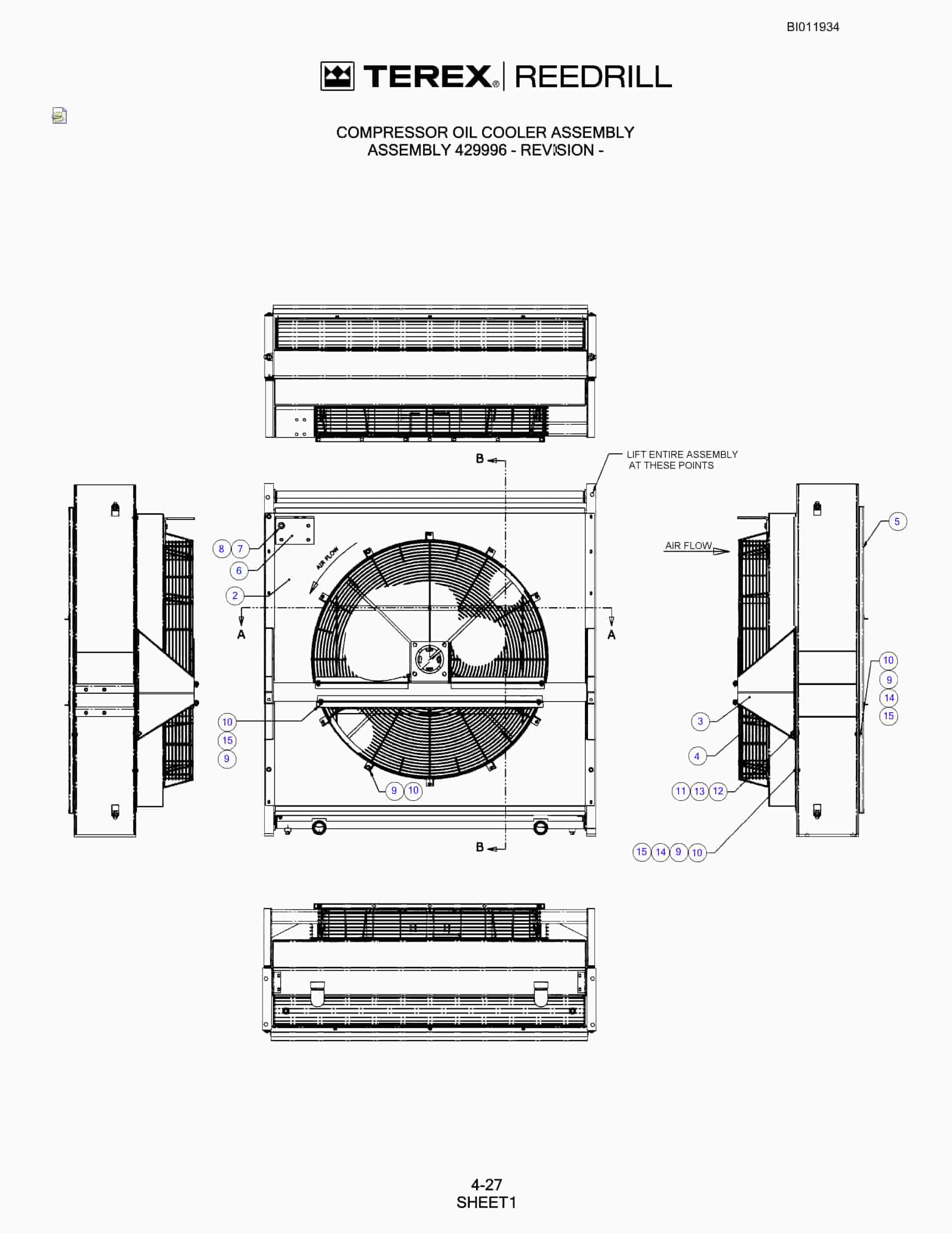Bucyrus SKS Infinity Blasthole Drill Technical Manual BI011934-2
