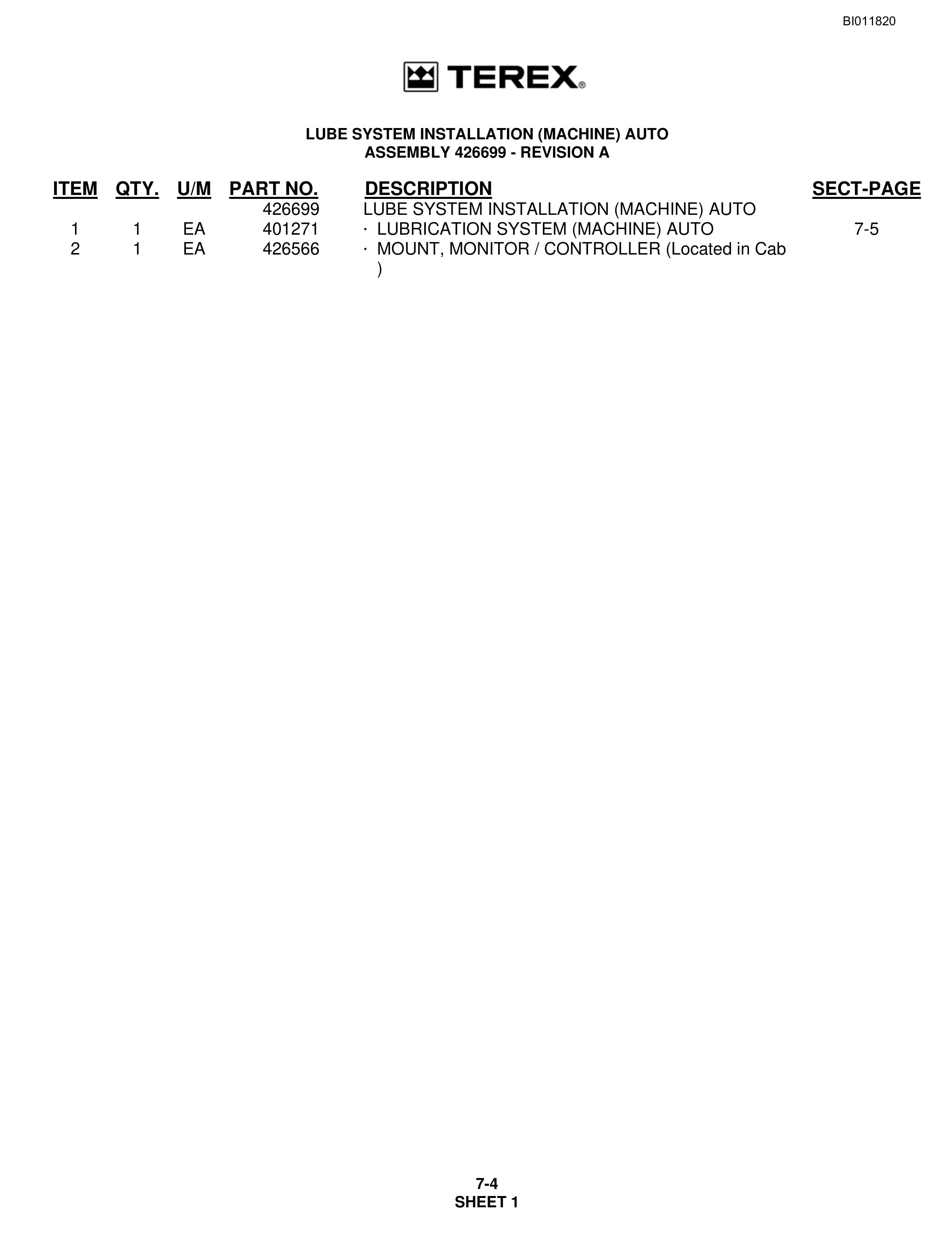Bucyrus SKS-W Infinity Blasthole Drill Technical Manual BI011820 3 Bucyrus SKS-W Infinity Blasthole Drill Technical Manual BI011820 - Image 3