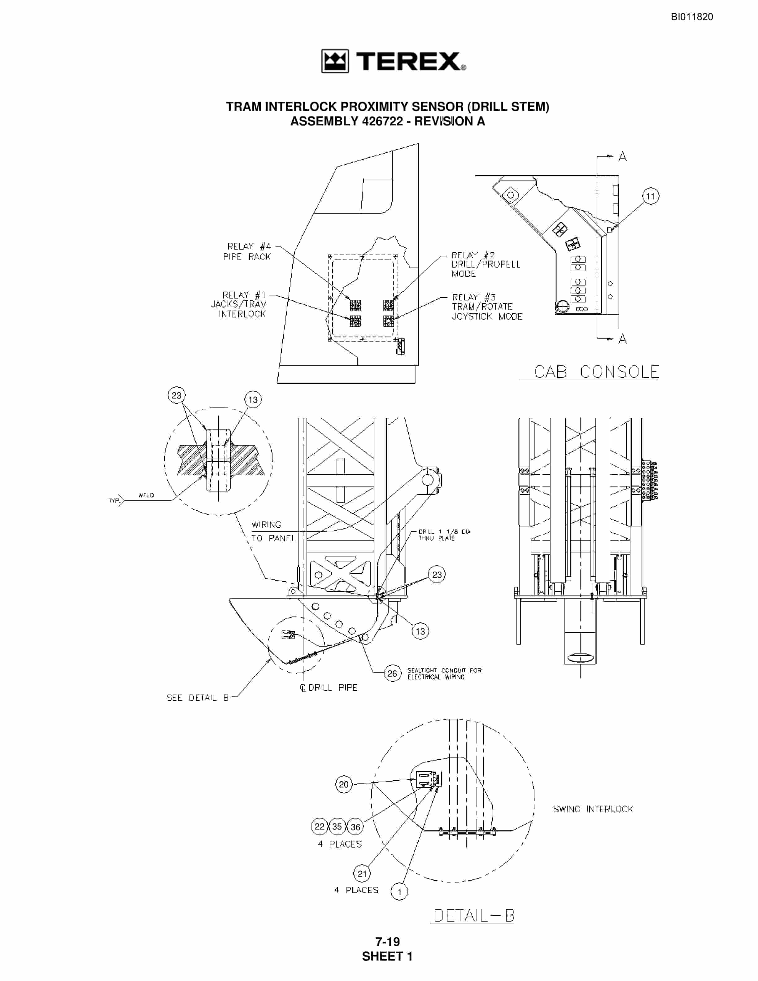 Bucyrus SKS-W Infinity Blasthole Drill Technical Manual BI011820 4 Bucyrus SKS-W Infinity Blasthole Drill Technical Manual BI011820 - Image 4