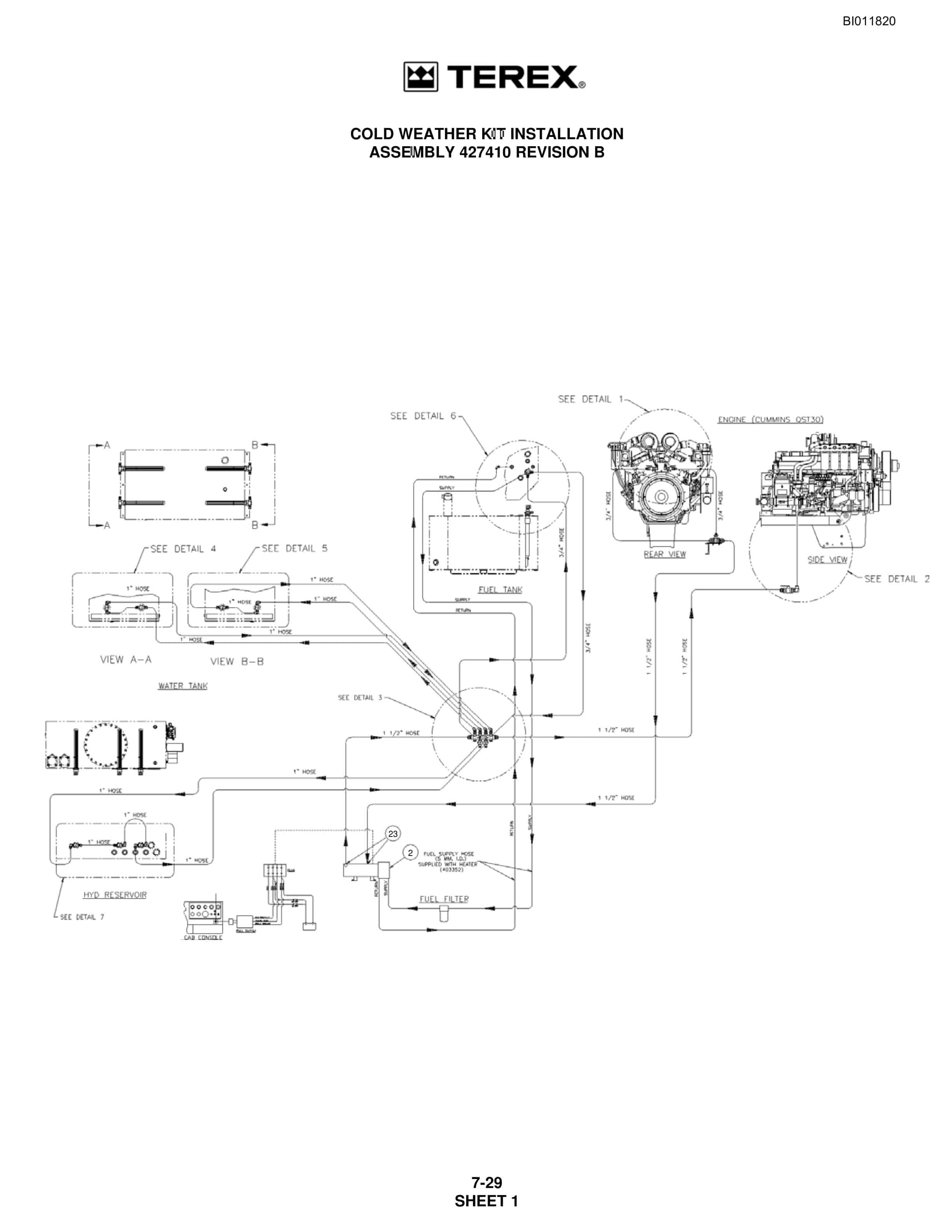 Bucyrus SKS-W Infinity Blasthole Drill Technical Manual BI011820 5 Bucyrus SKS-W Infinity Blasthole Drill Technical Manual BI011820 - Image 5