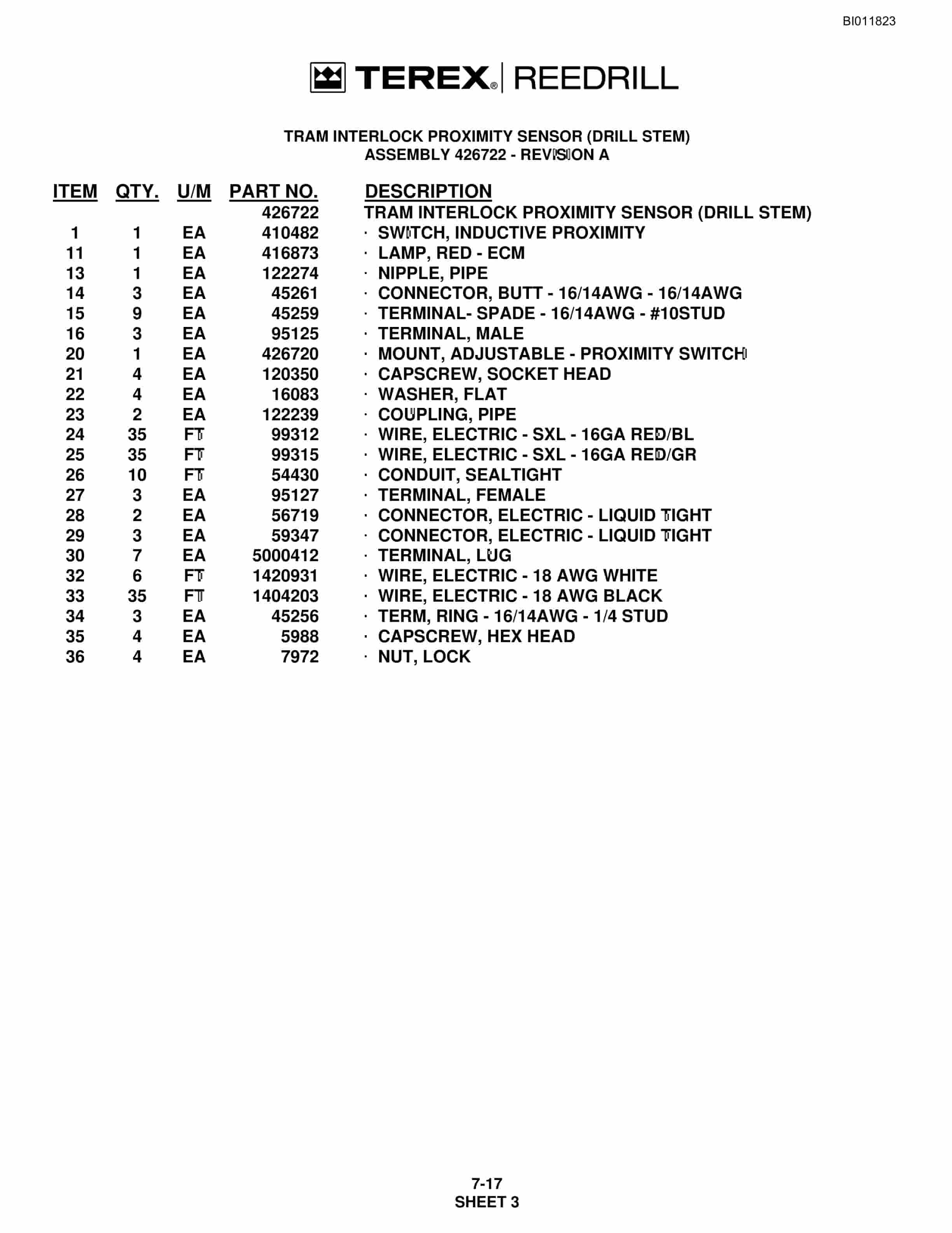 Bucyrus SKS-W Infinity Blasthole Drill Technical Manual BI011823 5 Bucyrus SKS-W Infinity Blasthole Drill Technical Manual BI011823 - Image 5