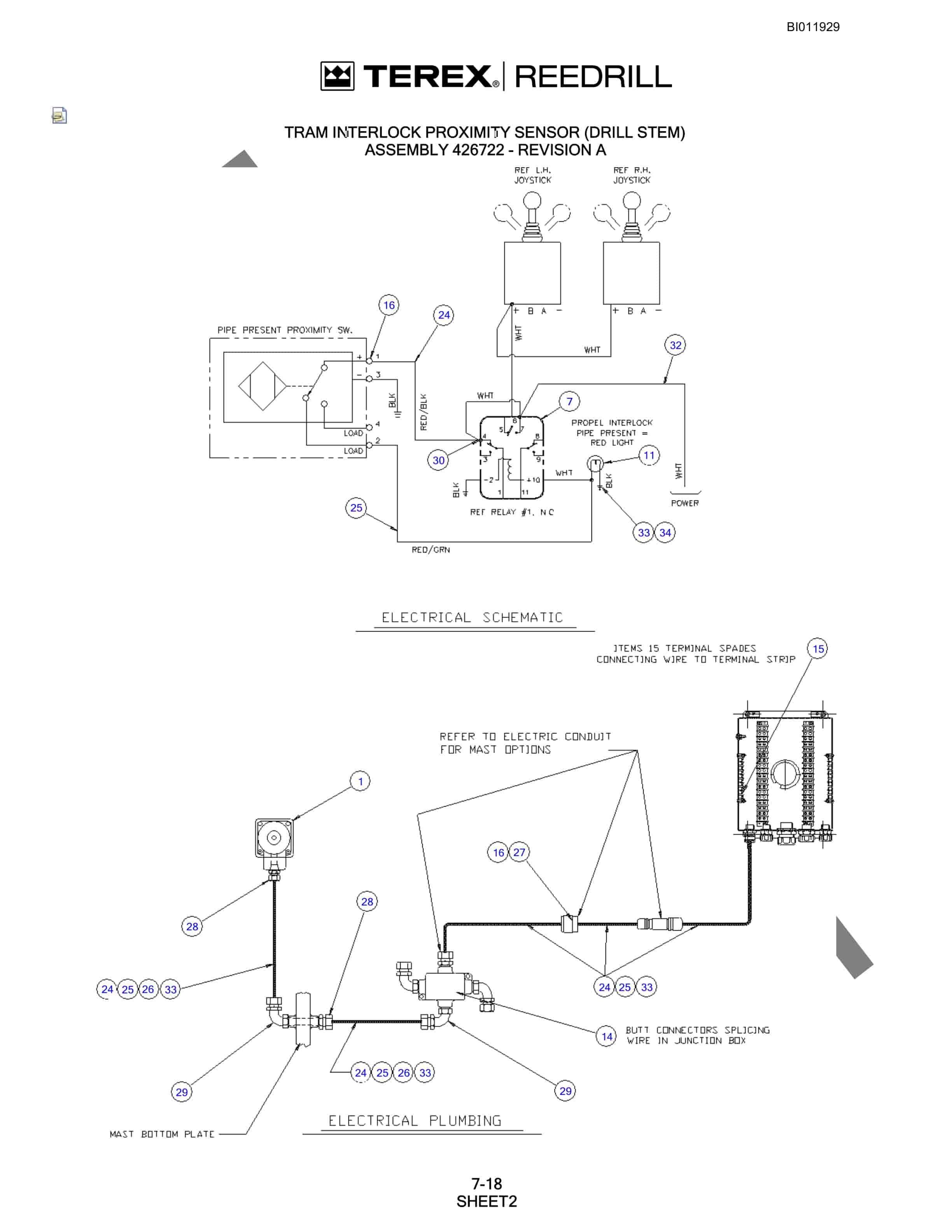 Bucyrus SKS-W Infinity Blasthole Drill Technical Manual BI011929-5