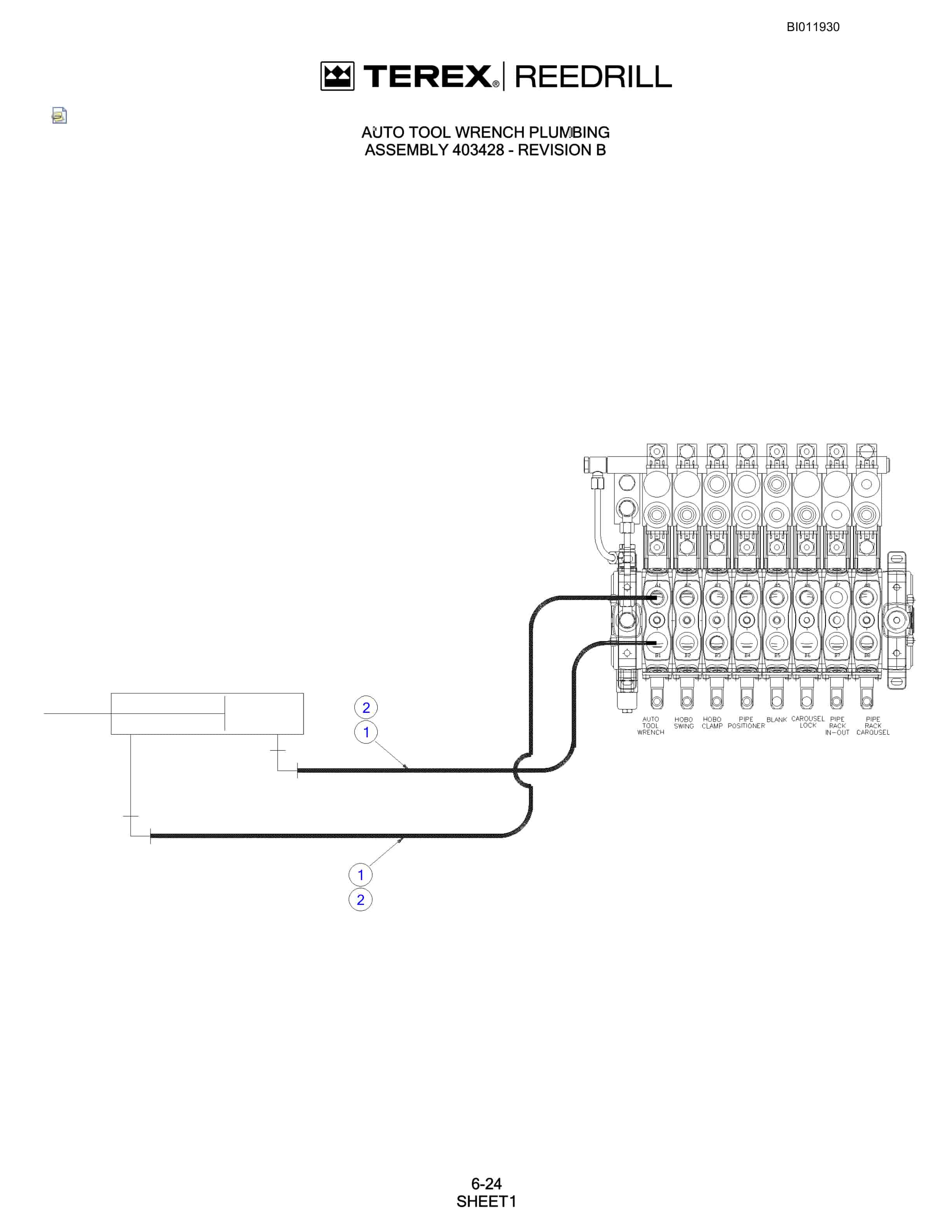 Bucyrus SKS-W Infinity Blasthole Drill Technical Manual BI011930-3
