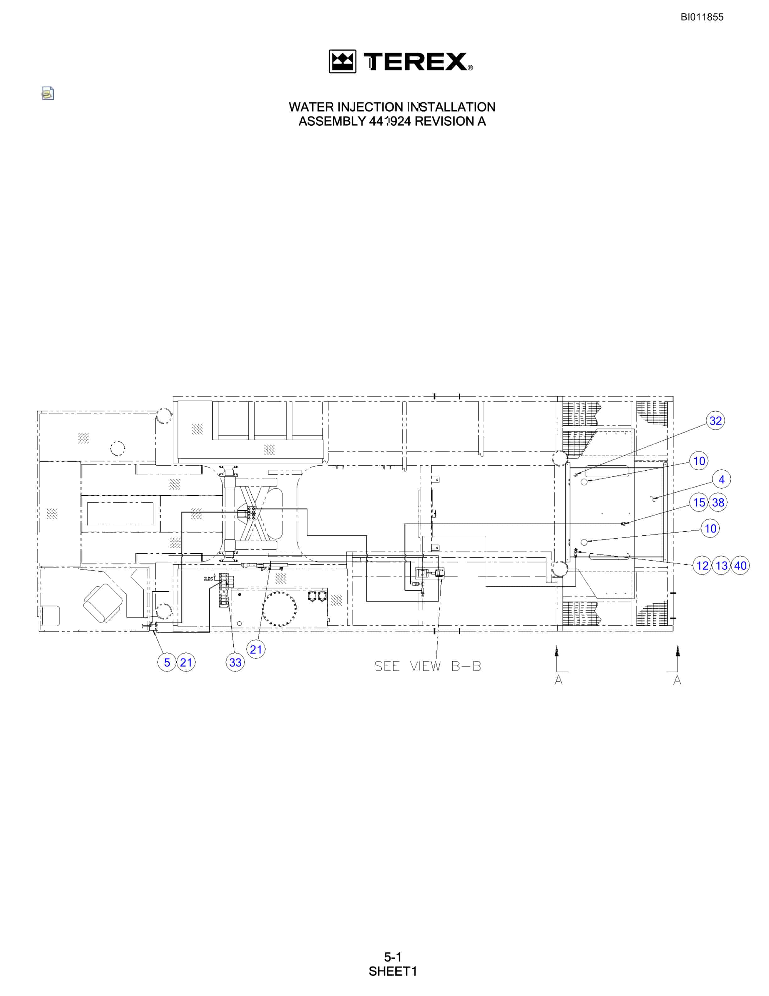 Bucyrus SKS-W Rotary Blasthole Drill Technical Manual BI011855-2