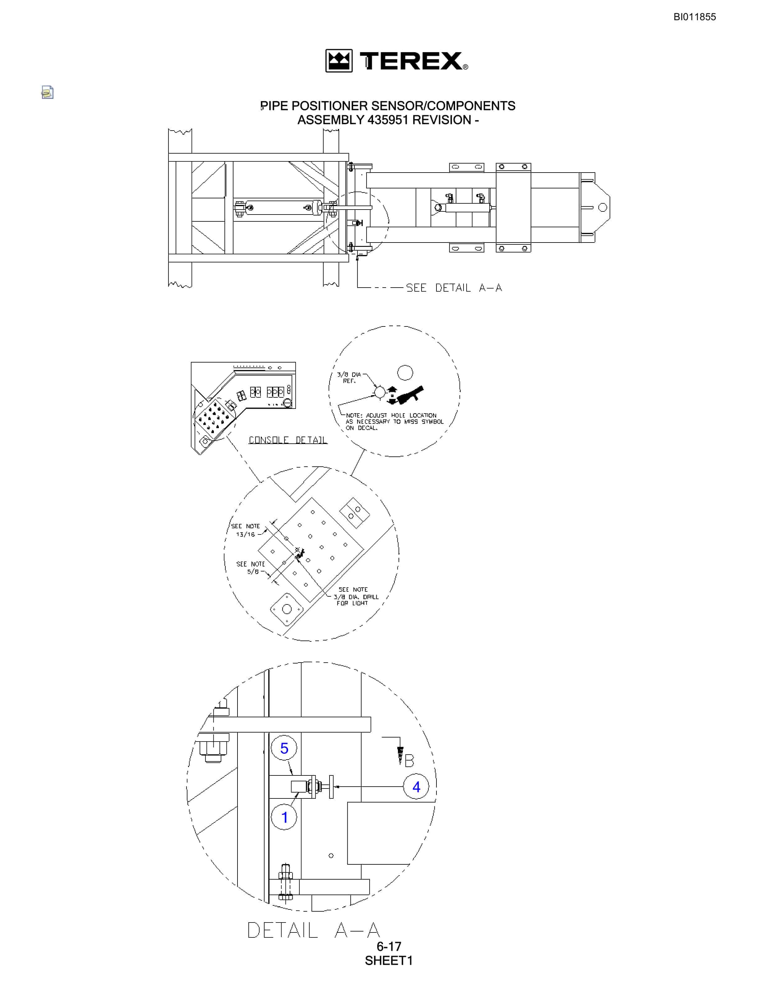 Bucyrus SKS-W Rotary Blasthole Drill Technical Manual BI011855-3