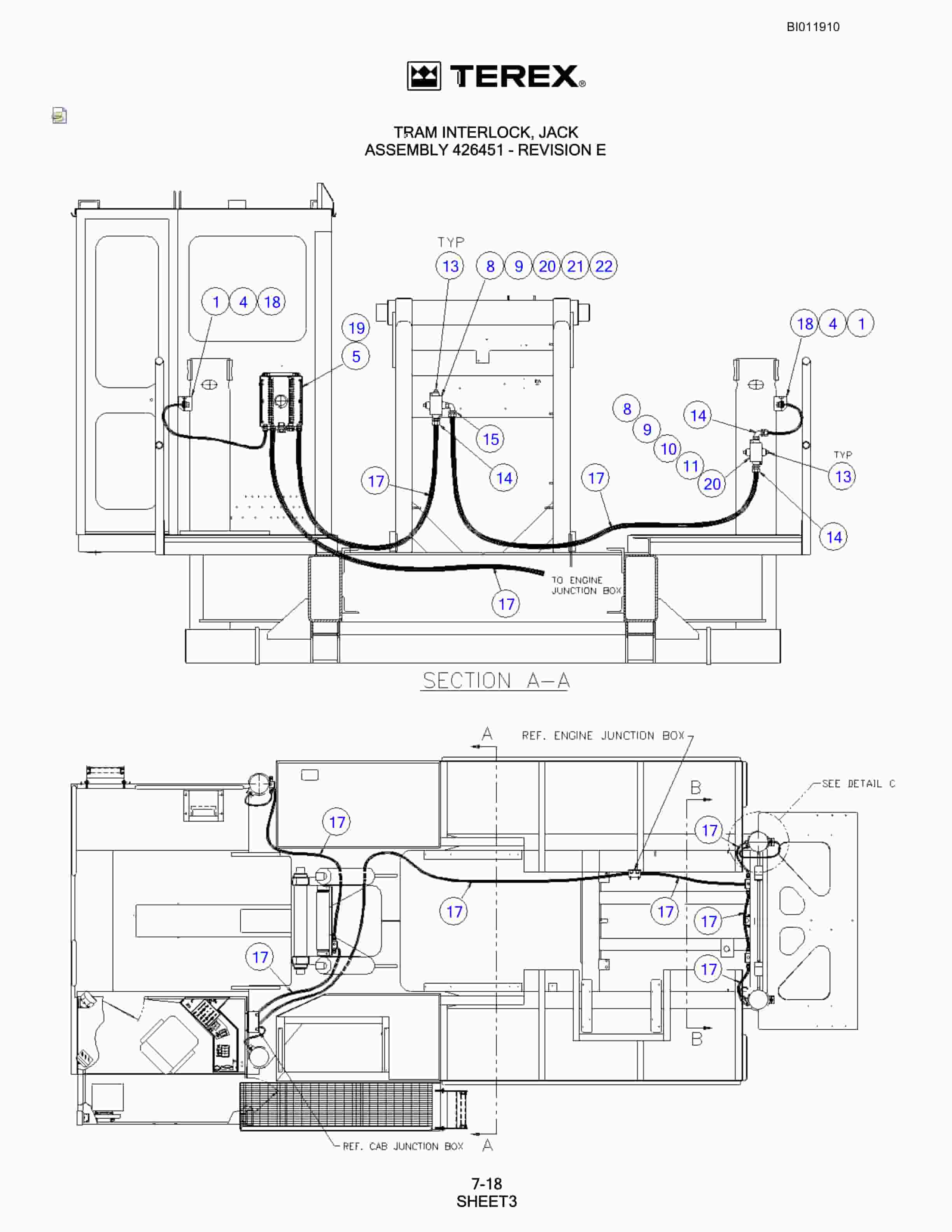 Bucyrus SKS-W Rotary Blasthole Drill Technical Manual BI011910-4