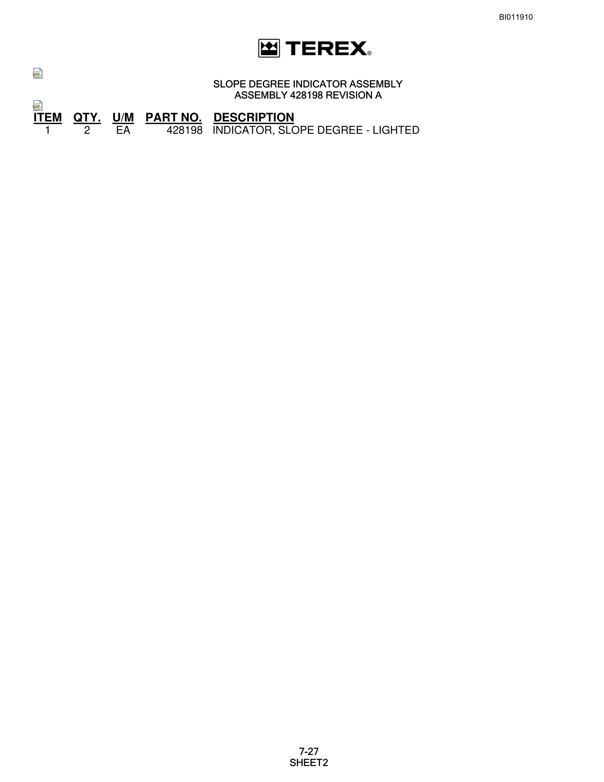 Bucyrus SKS-W Rotary Blasthole Drill Technical Manual BI011910-5