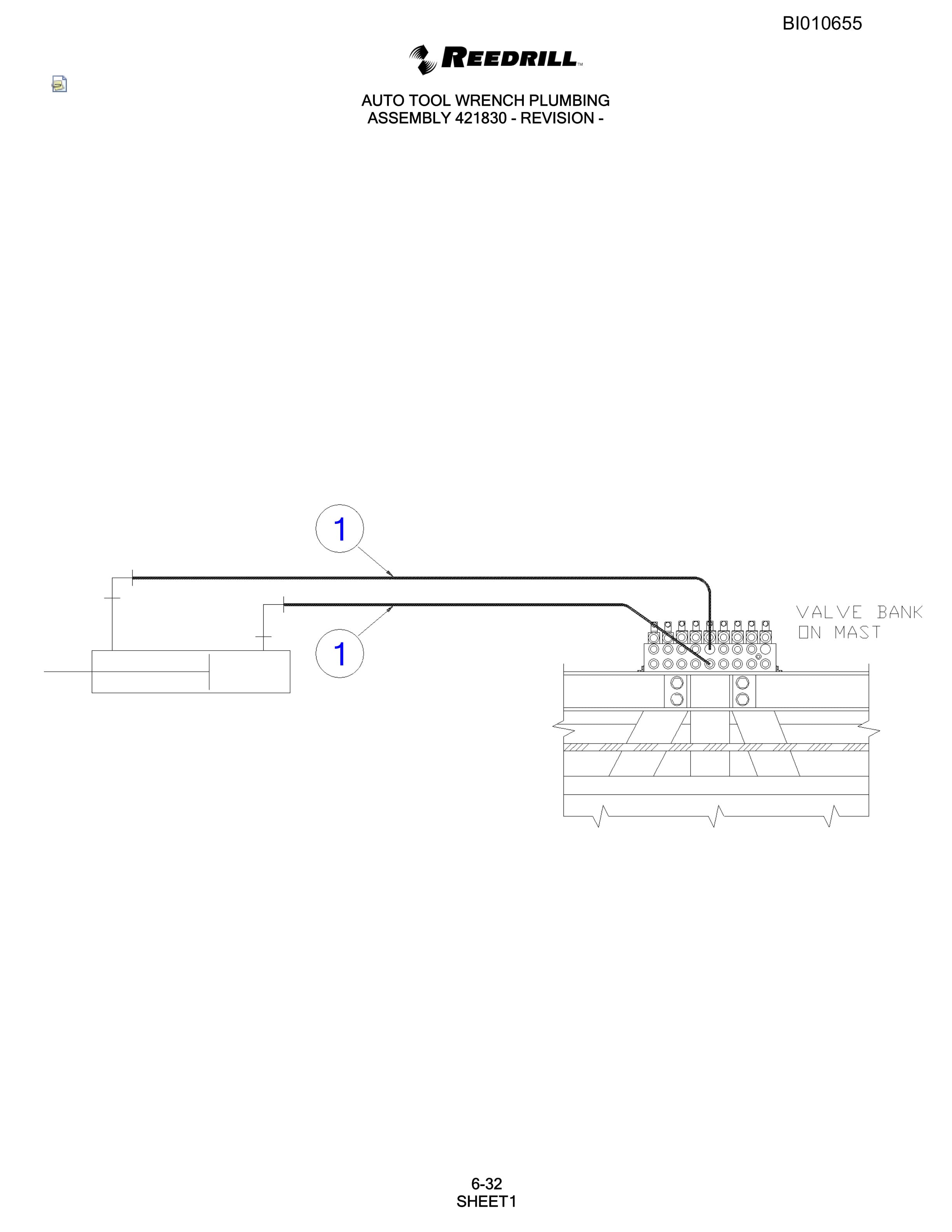 Bucyrus SKSS-15 Infinity Blasthole Drill Parts Catalog BI010655-4