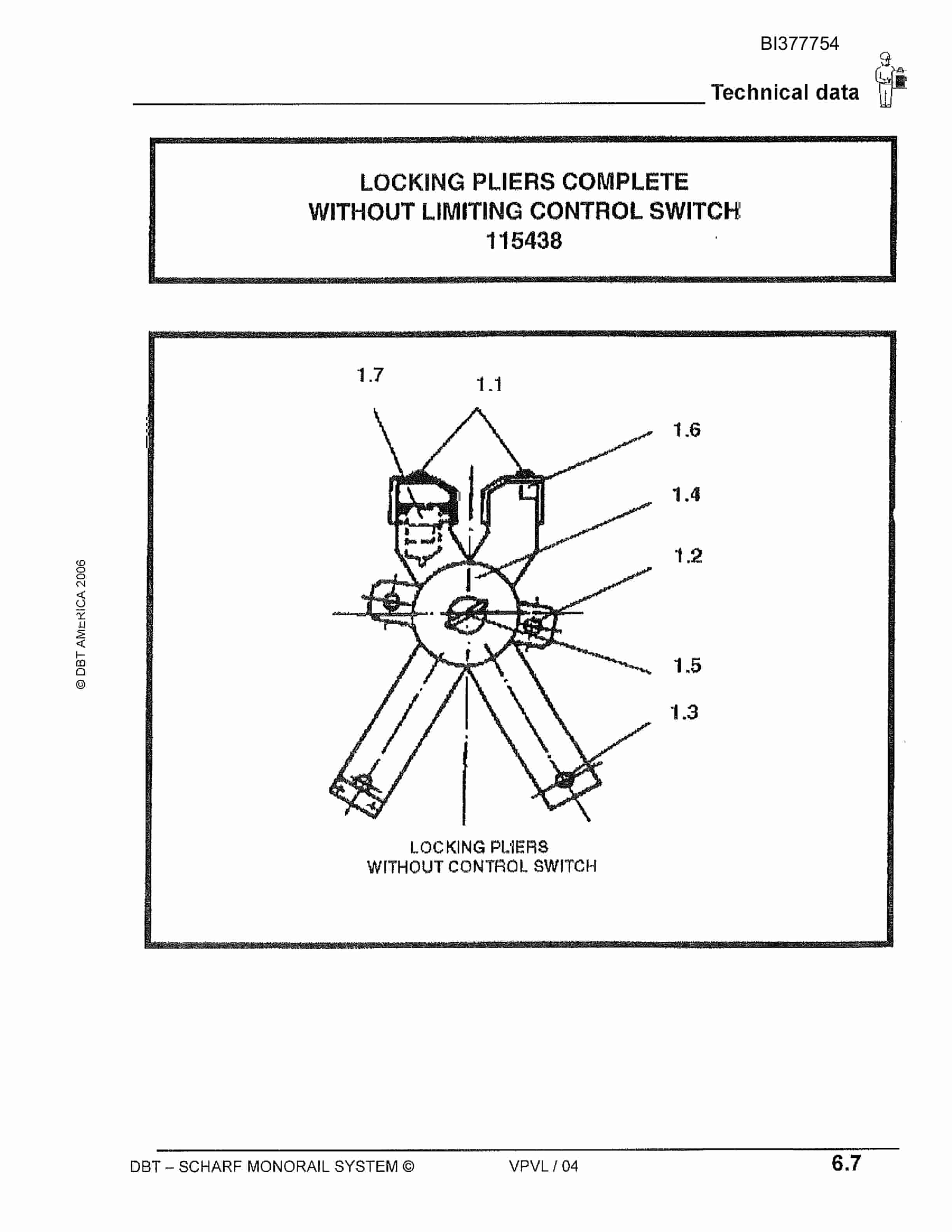 Bucyrus Skyline Mine Parts Catalog BI377754-3