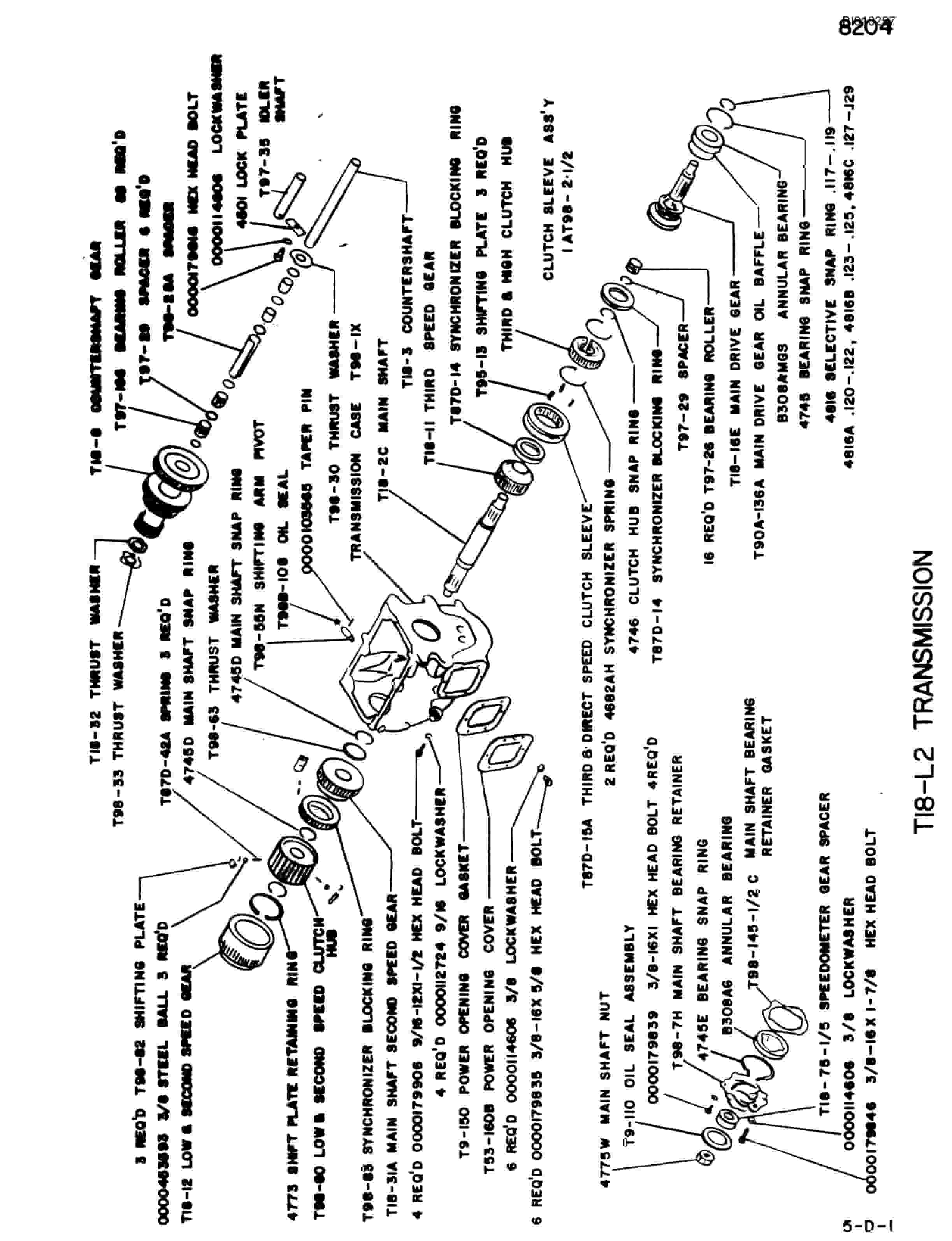 Bucyrus Universal III Drill Carrier Parts Catalog BI010257-2