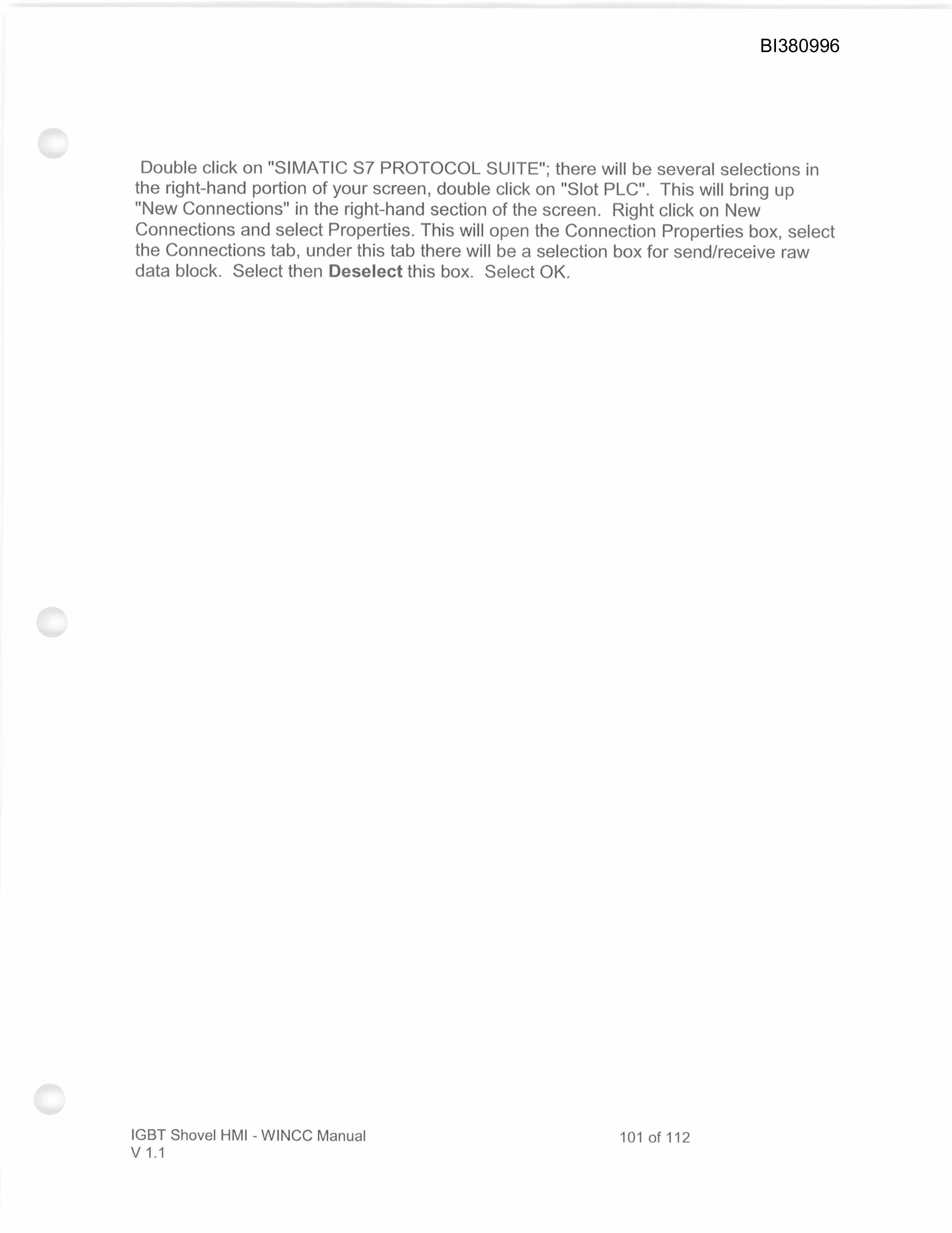 Bucyrus USX Technical Information BI380996-5