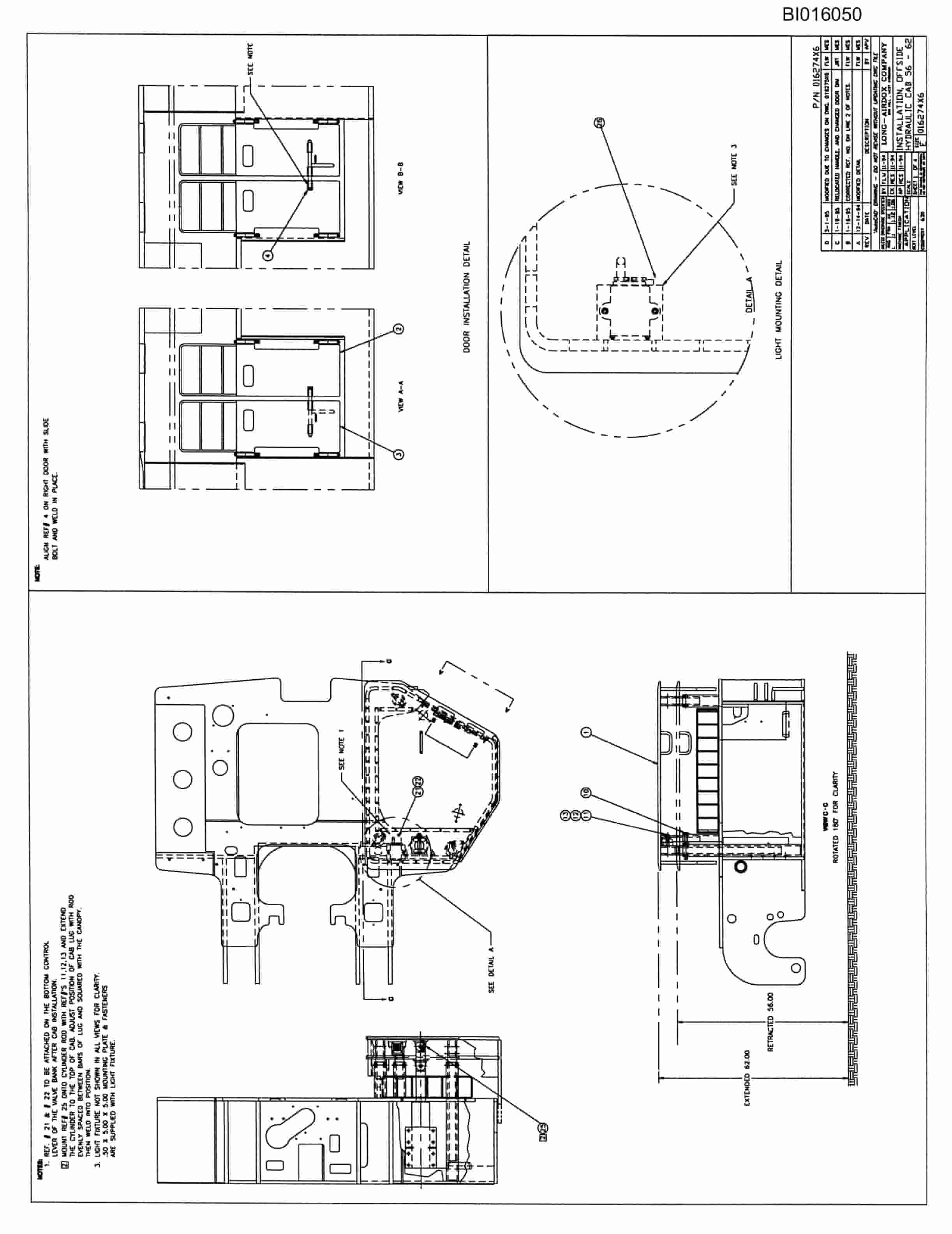 Bucyrus VT630 Parts Catalog BI016050-2
