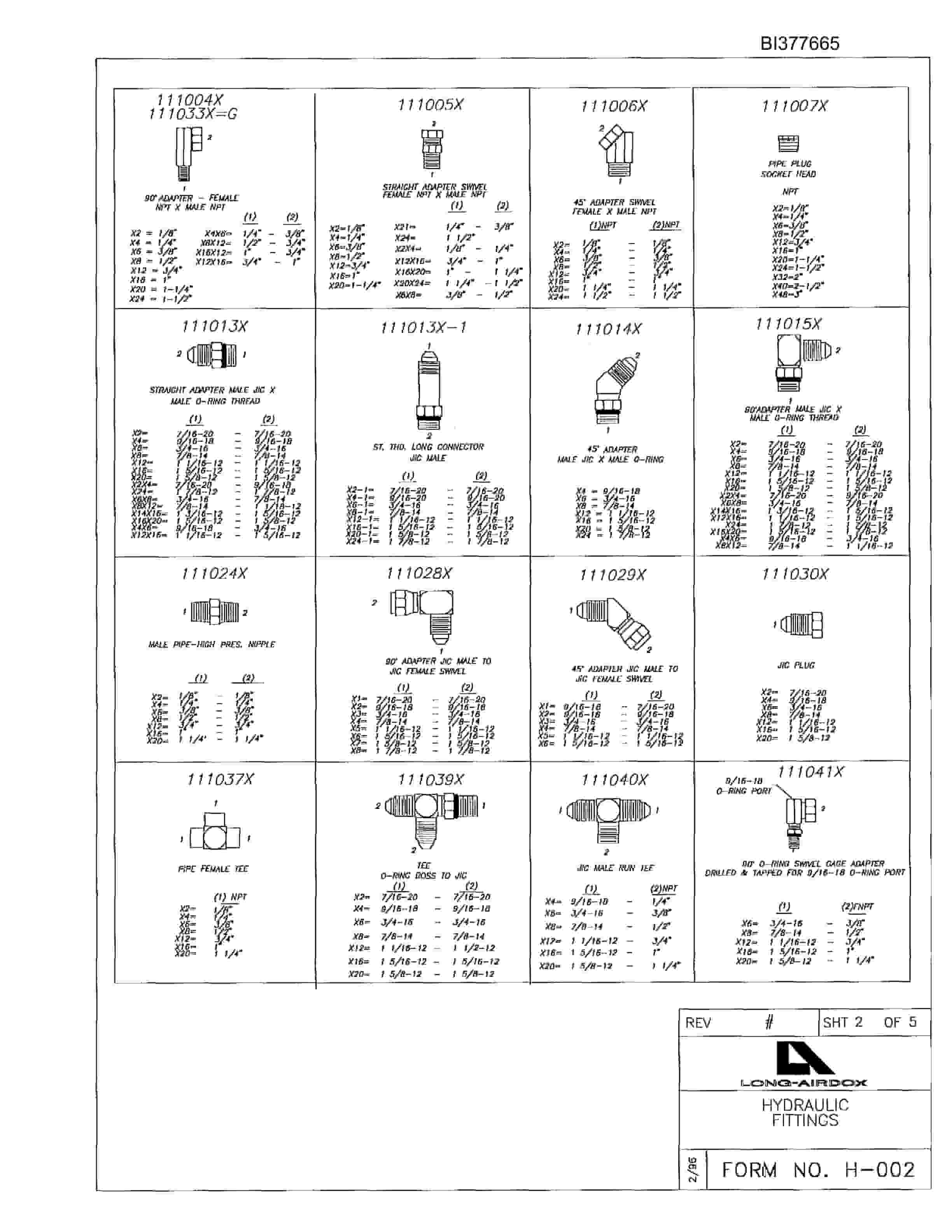 Bucyrus VT630 Parts Catalog BI377665-4