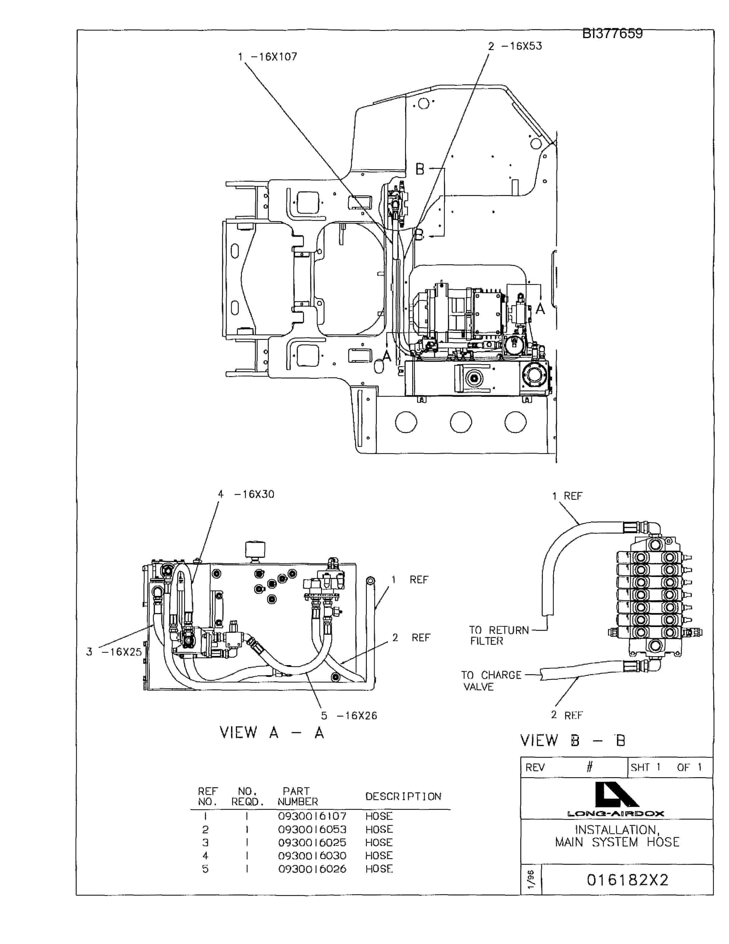 Bucyrus VTA630 Parts Catalog BI377659-4