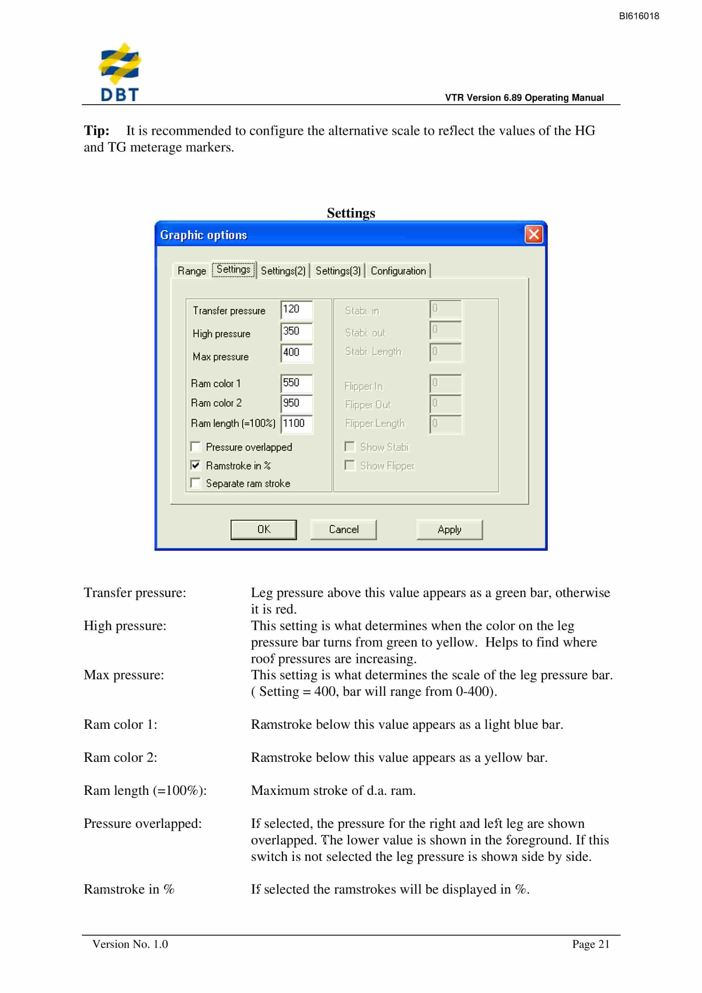Bucyrus VTR32 Software Technical Manual BI616018-2