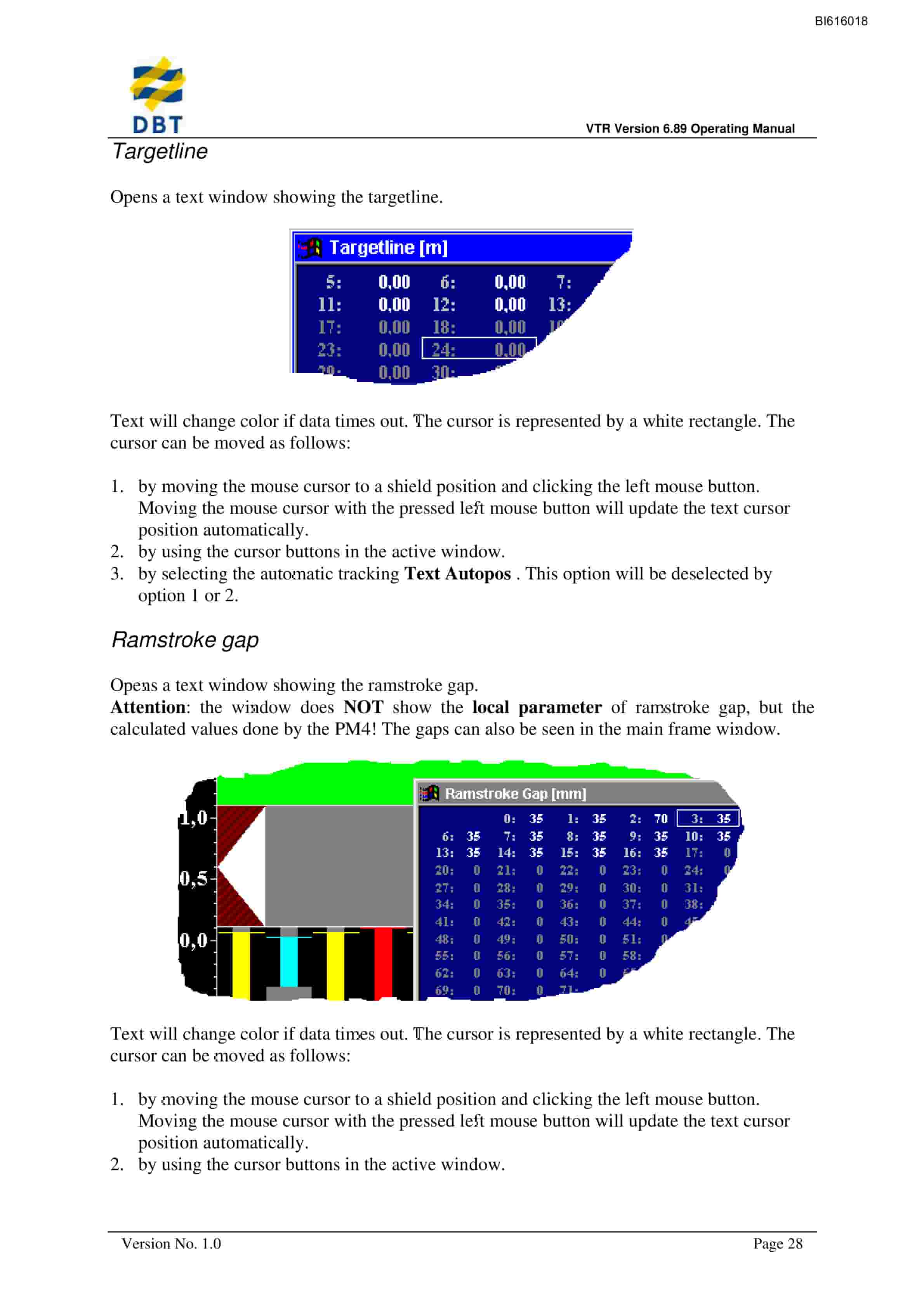Bucyrus VTR32 Software Technical Manual BI616018-3