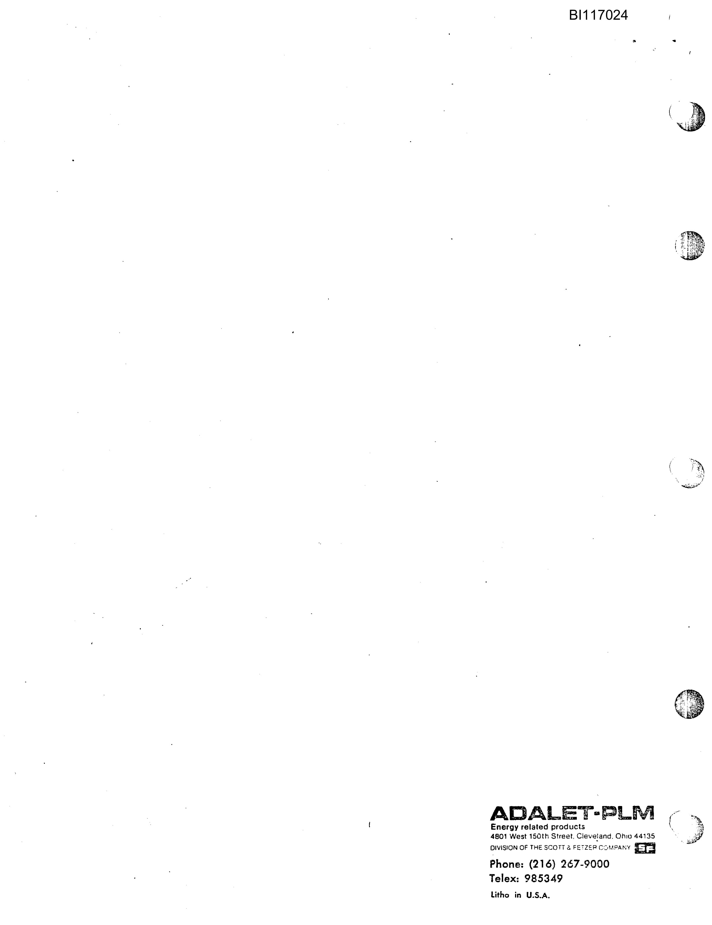 Bucyrus W9520 Coal India Parts Catalog BI117024-4