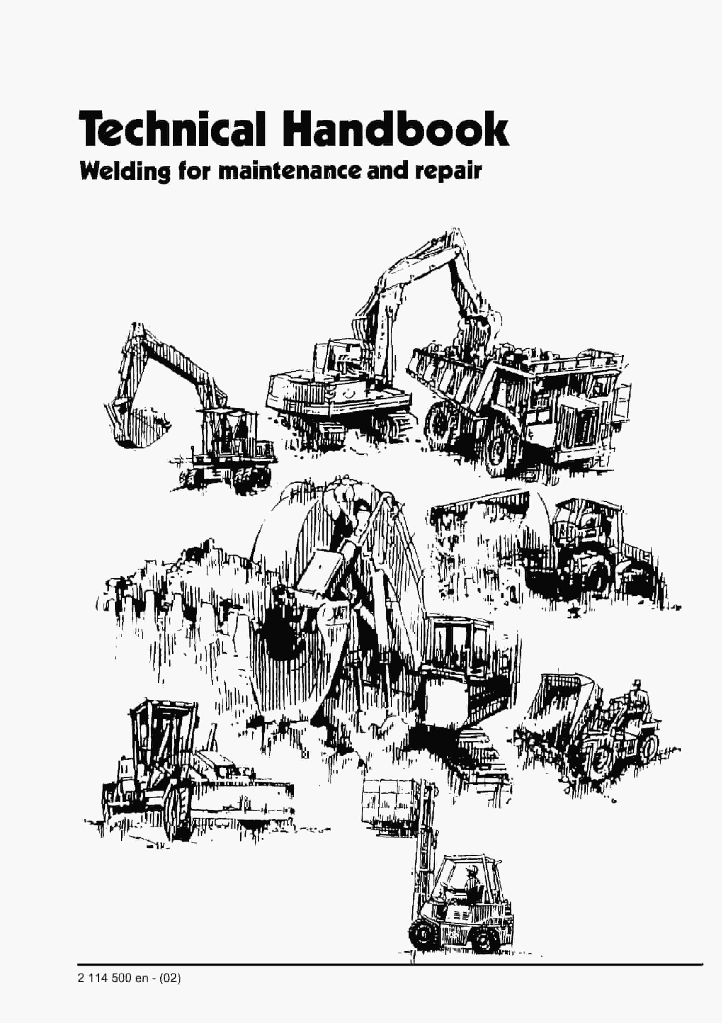 Bucyrus Welding For Maintenance And Repair Technical Handbook 2114500