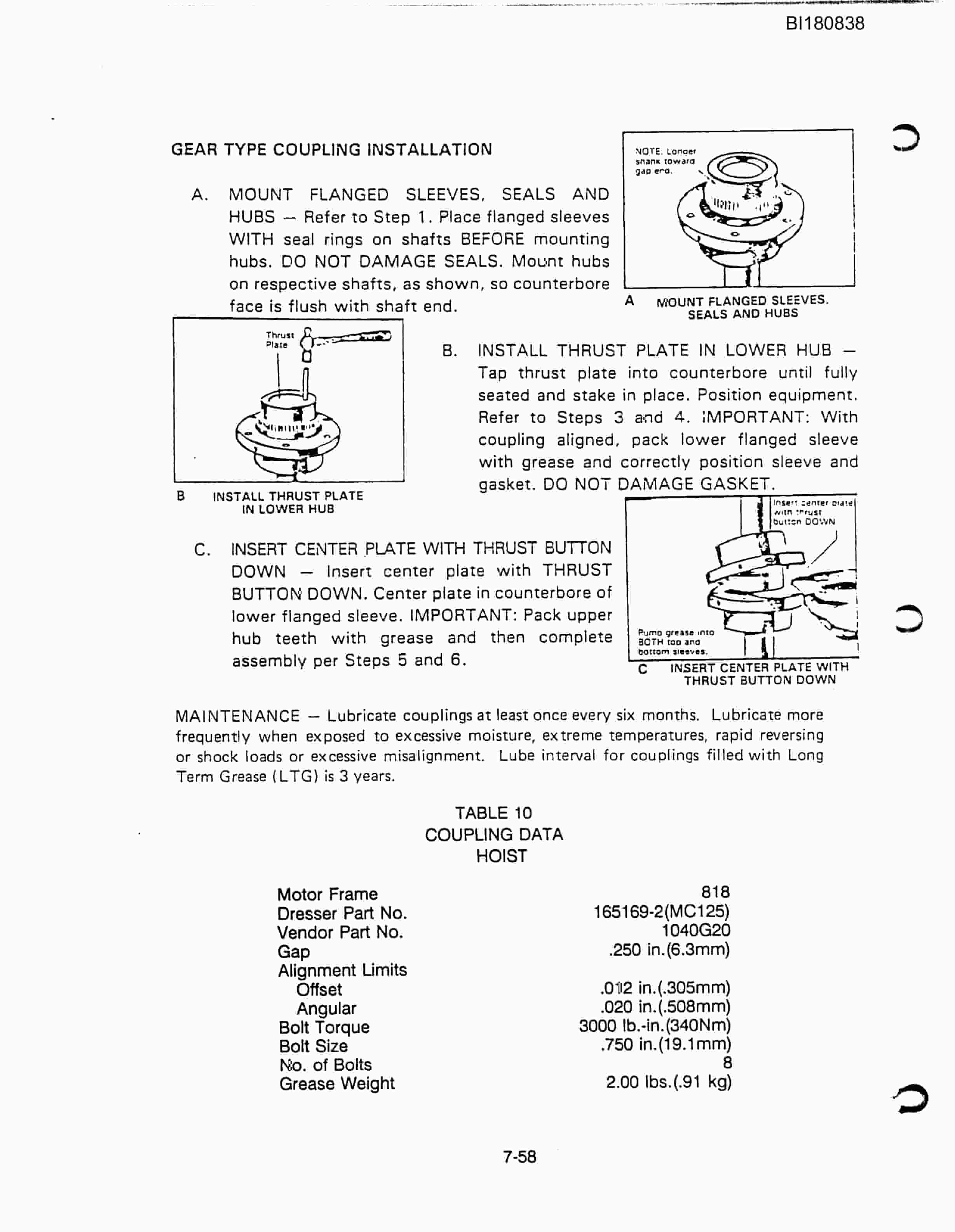Caterpillar 182-M Mining Shovel Technical Manual BI180838-5