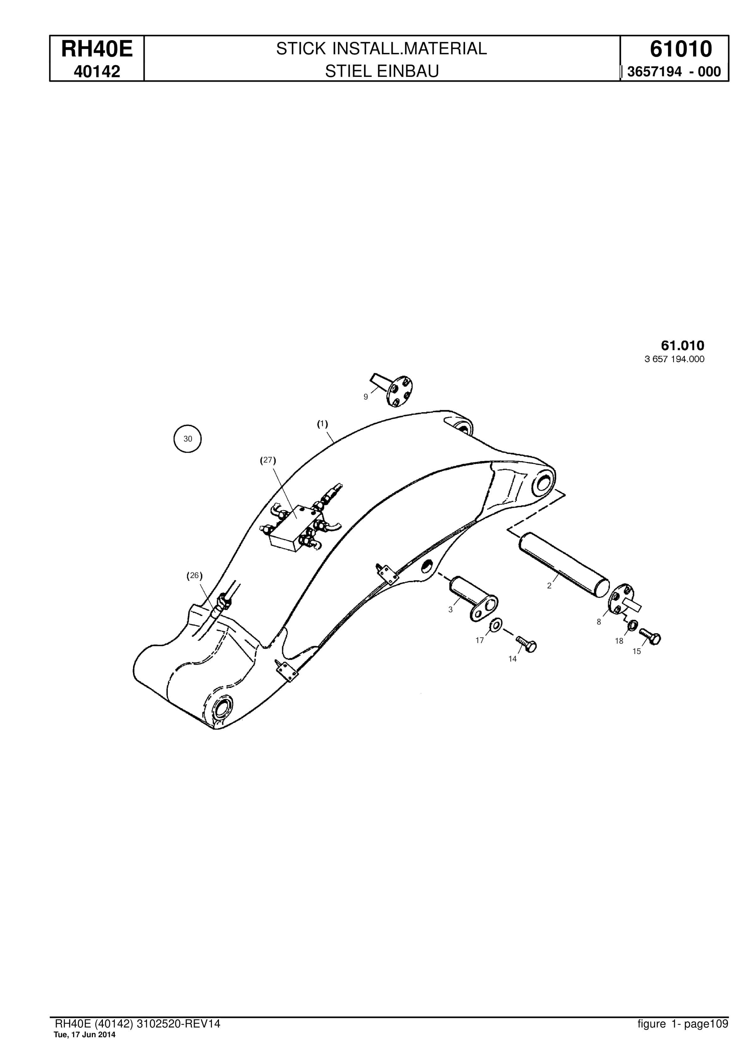 Caterpillar 6015 FS Hydraulic Shovel Spare Parts Manual BI015777-4