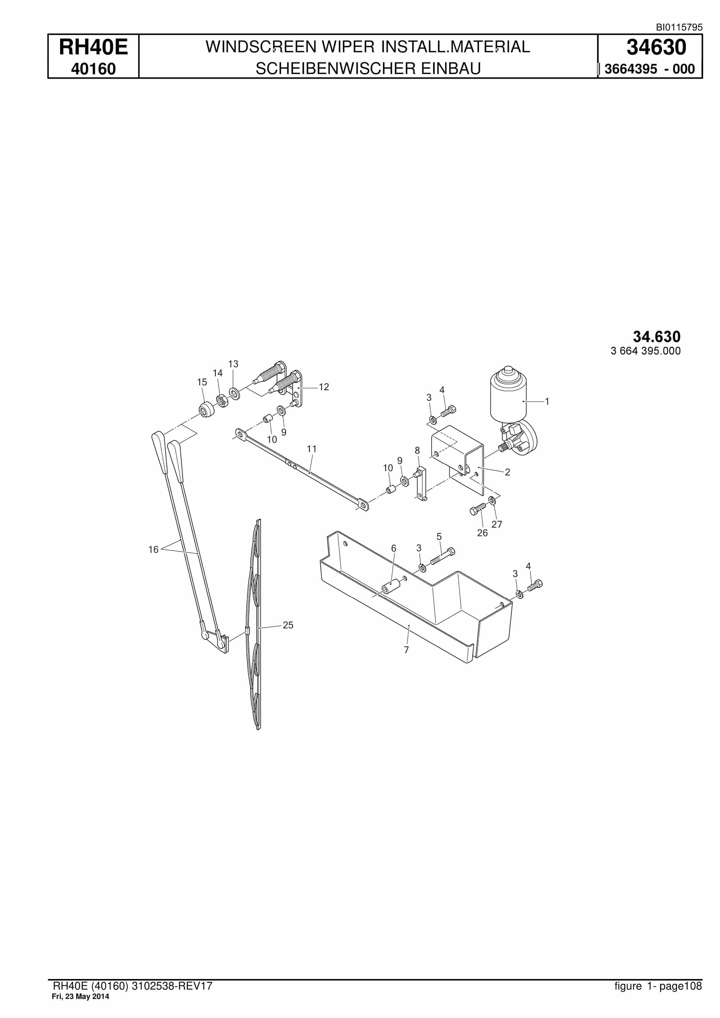 Caterpillar 6015 FS Hydraulic Shovel Spare Parts Manual BI015795-3