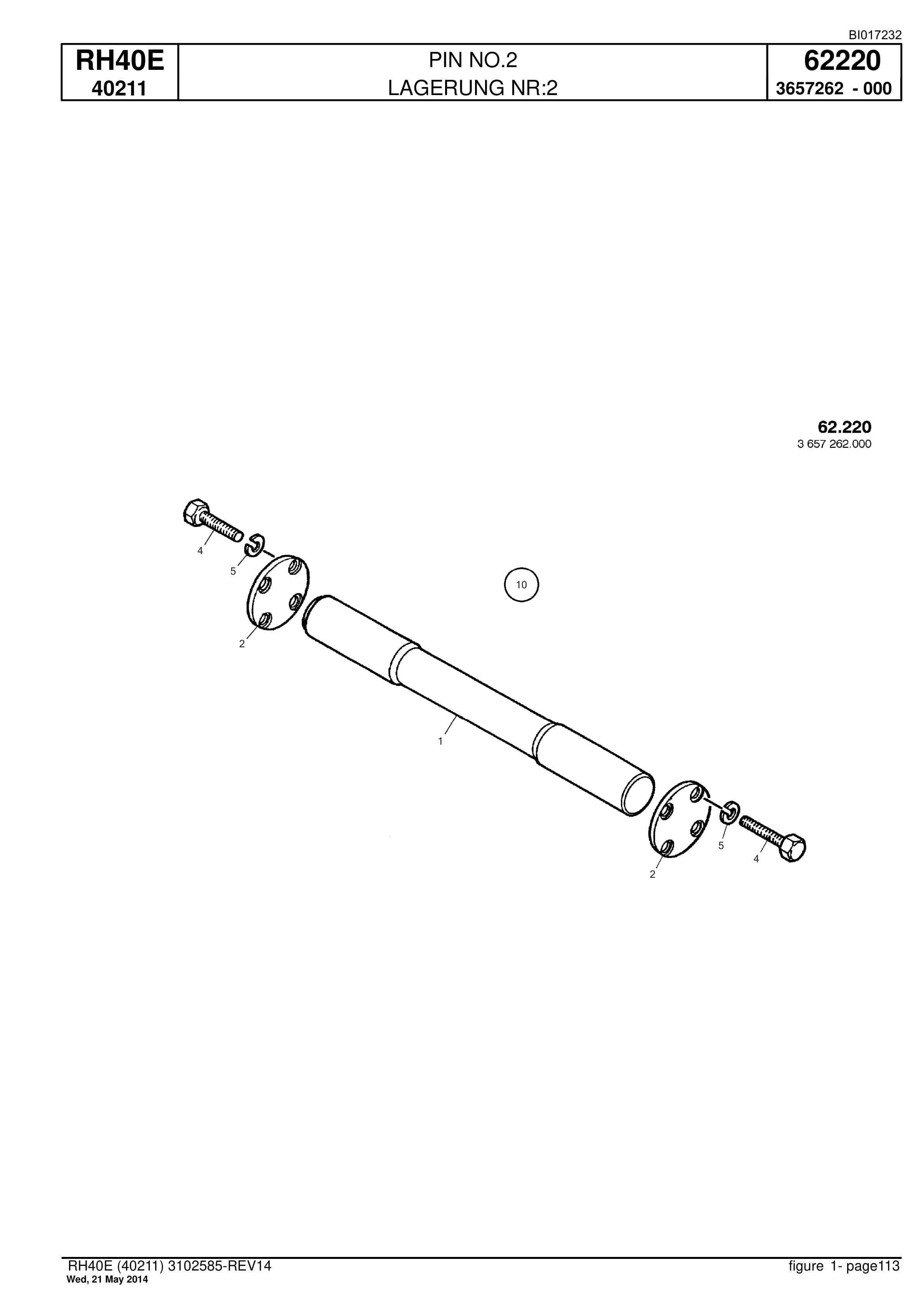 Caterpillar 6015 FS Hydraulic Shovel Spare Parts Manual BI017232-4