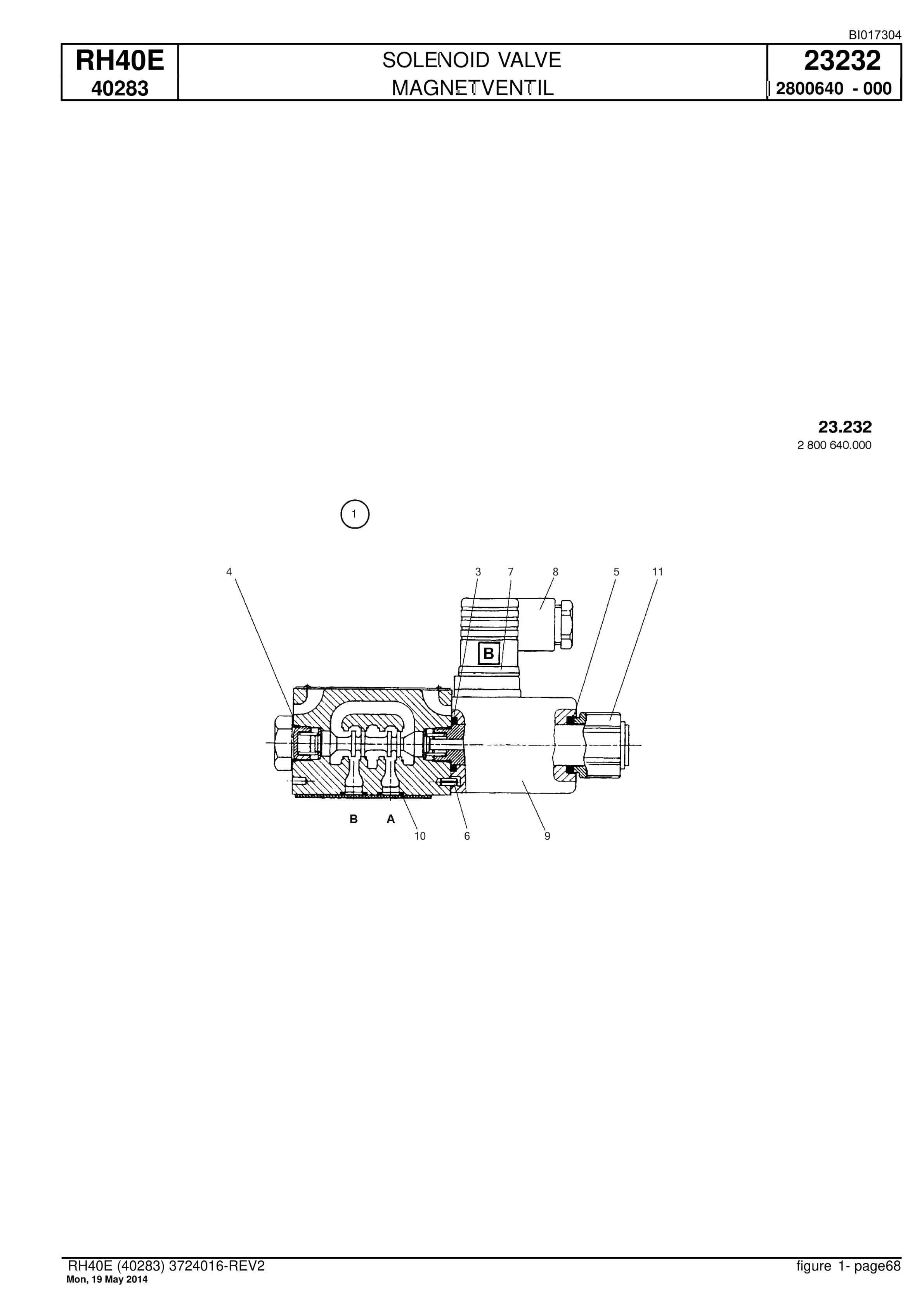 Caterpillar 6015 FS Hydraulic Shovel Spare Parts Manual BI017304-2