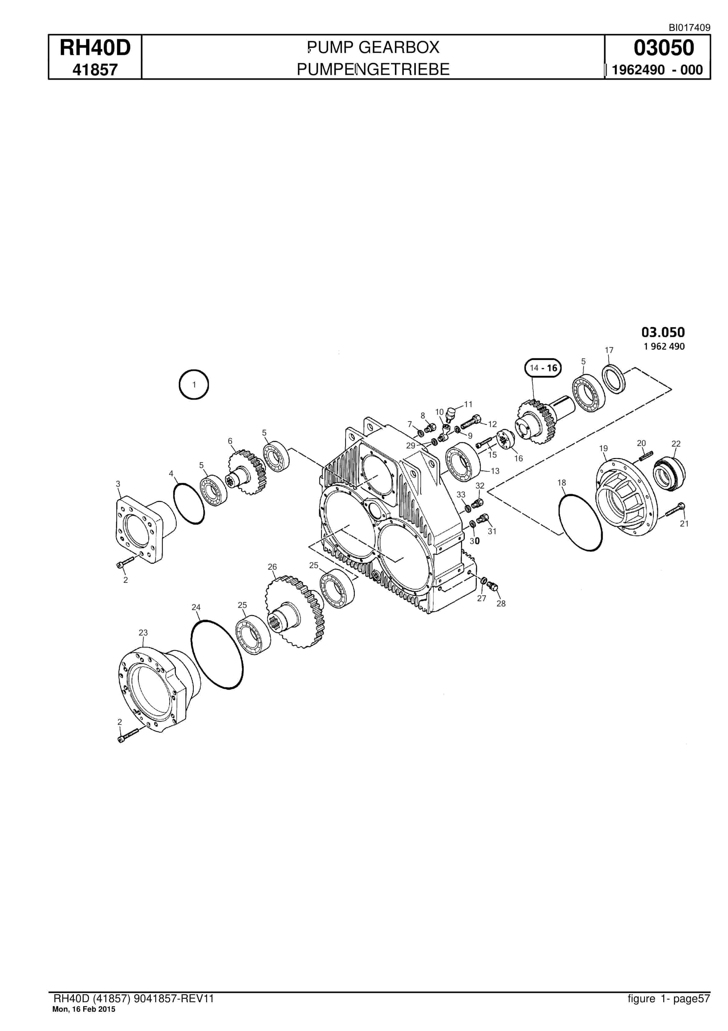 Caterpillar 6015 FS Hydraulic Shovel Spare Parts Manual BI017409-2