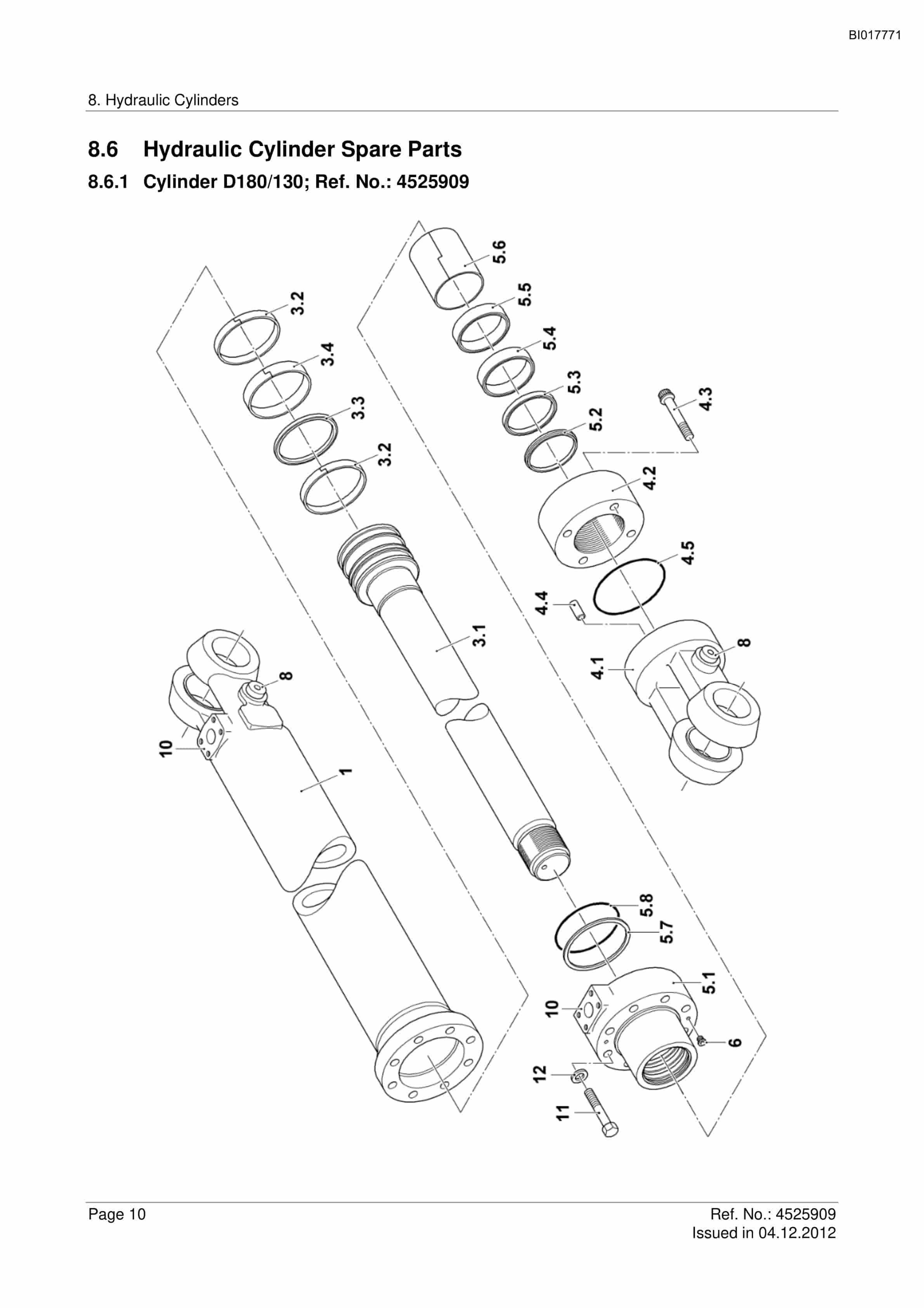 Caterpillar 6015 Hydraulic Shovel Service Manual BI017771 5 Caterpillar 6015 Hydraulic Shovel Service Manual BI017771 - Image 5
