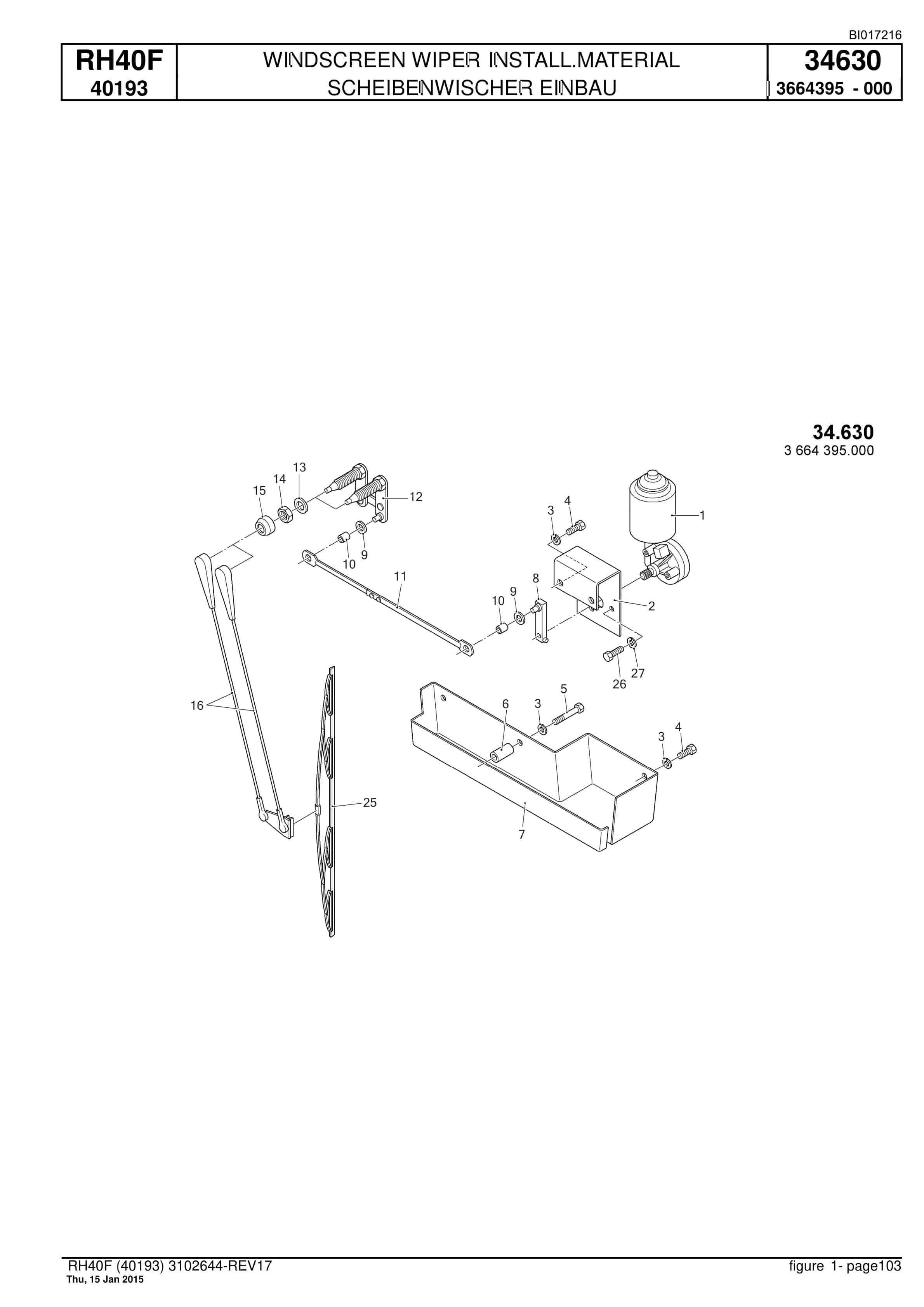 Caterpillar 6015 Hydraulic Shovel Spare Parts Manual BI017216-3