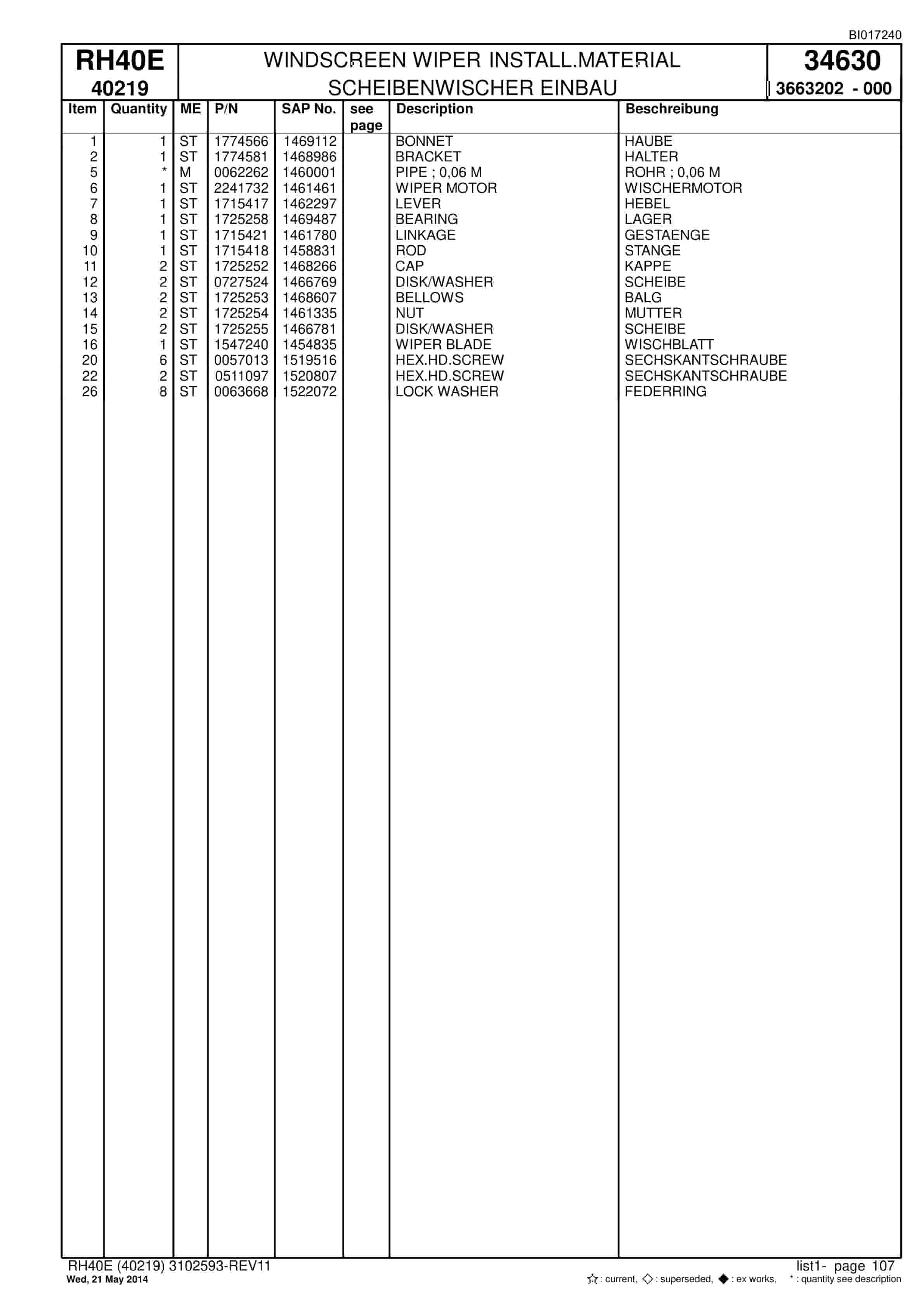 Caterpillar 6015 Hydraulic Shovel Spare Parts Manual BI017240-3