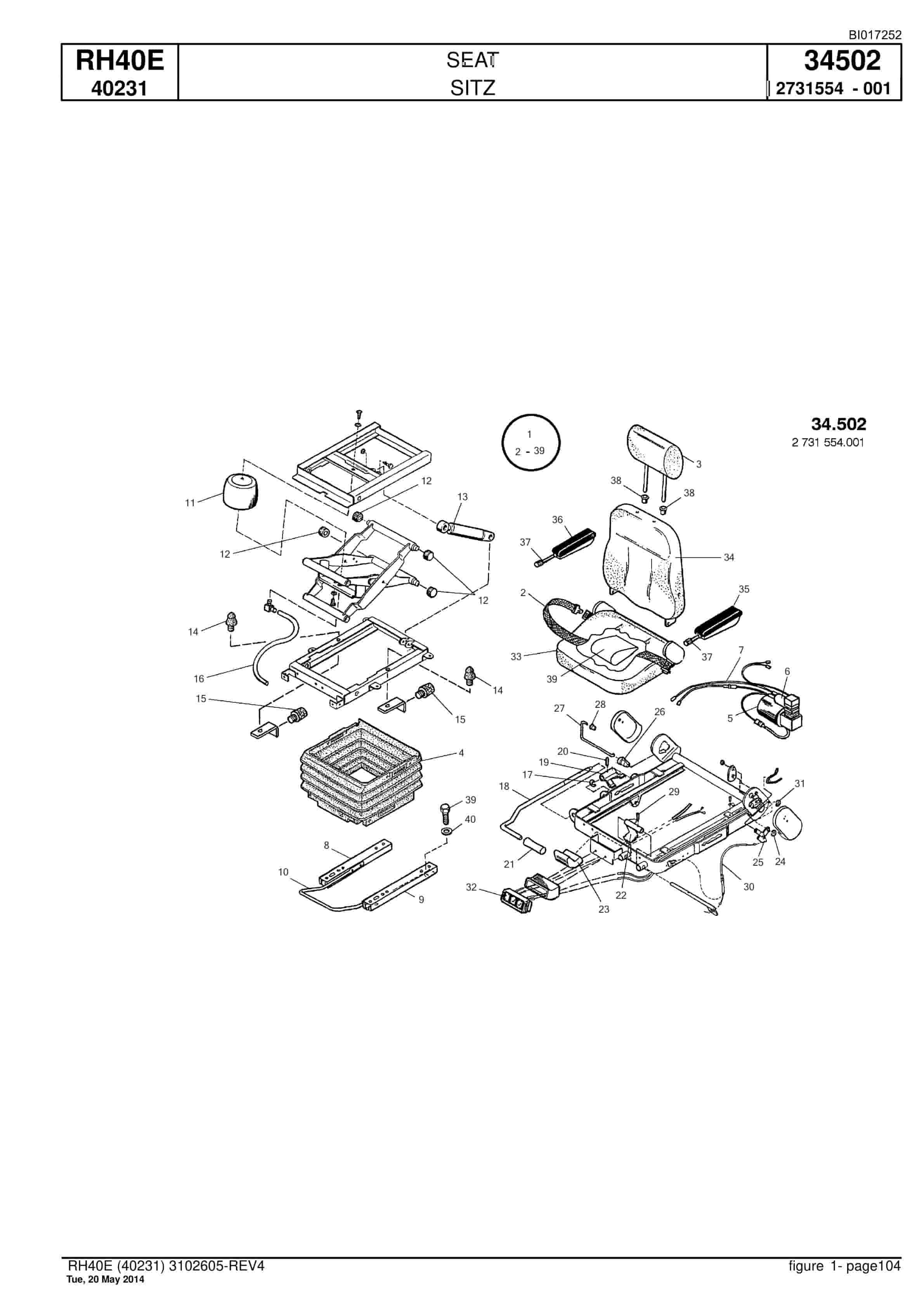 Caterpillar 6015 Hydraulic Shovel Spare Parts Manual BI017252-3