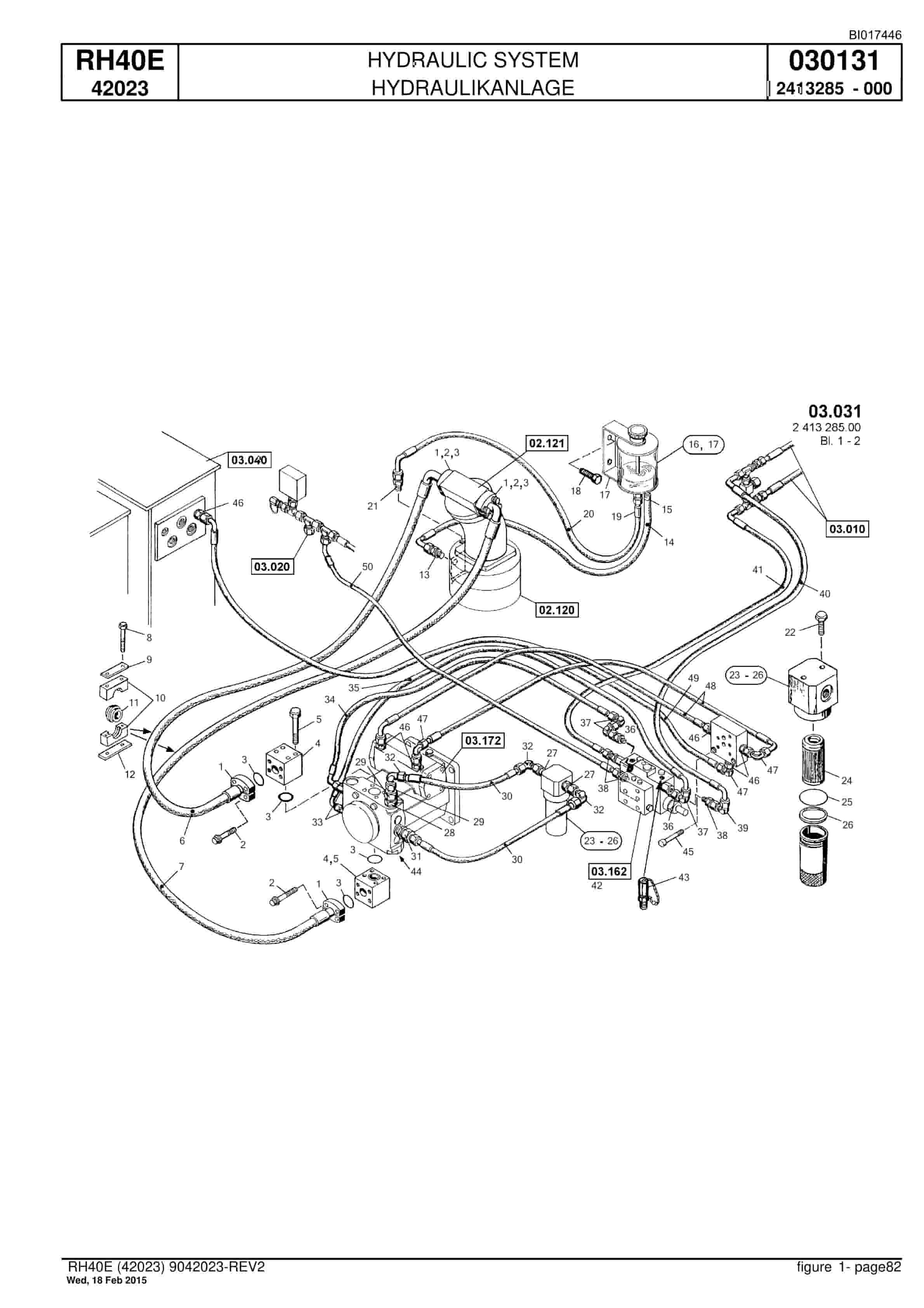 Caterpillar 6015 Hydraulic Shovel Spare Parts Manual BI017446-4