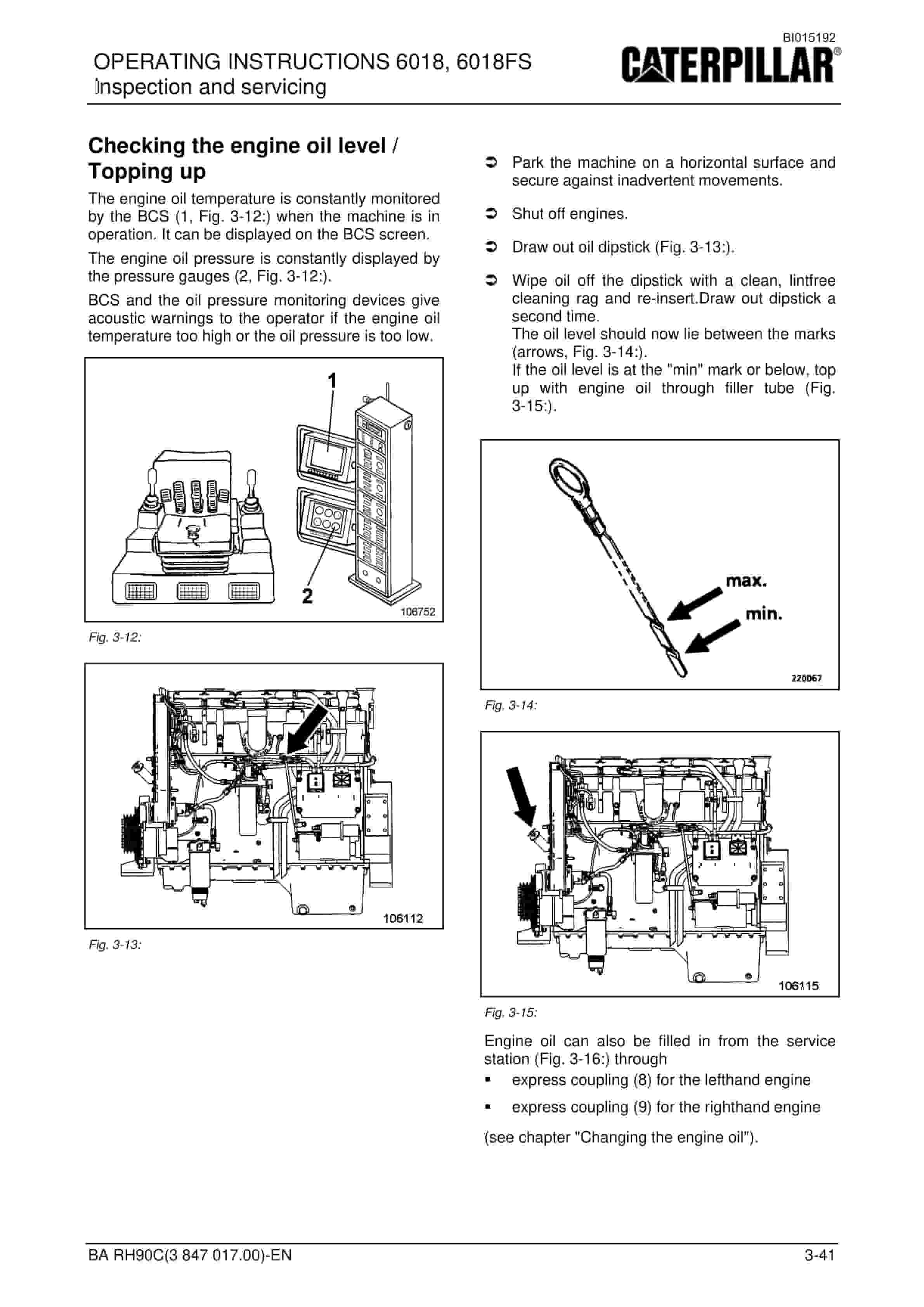 Caterpillar 6018, 6018 FS Hydraulic Shovel Operation And Maintenance Manual BI015192 2 Caterpillar 6018, 6018 FS Hydraulic Shovel Operation And Maintenance Manual BI015192 - Image 2