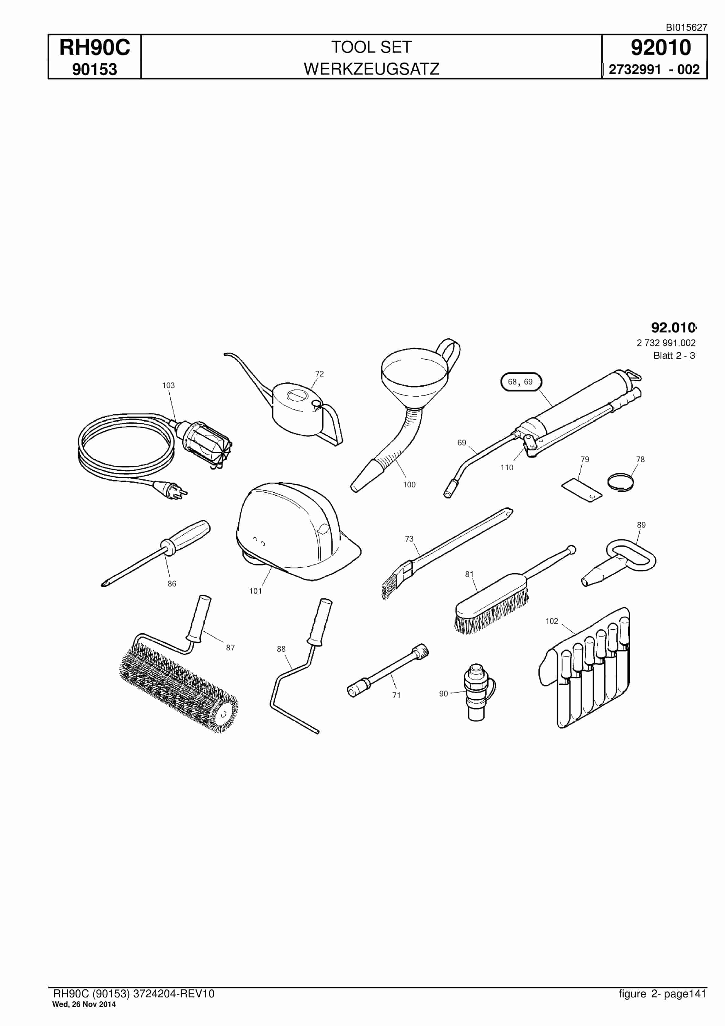 Caterpillar 6018 FS Hydraulic Shovel Spare Parts Manual BI015627-5