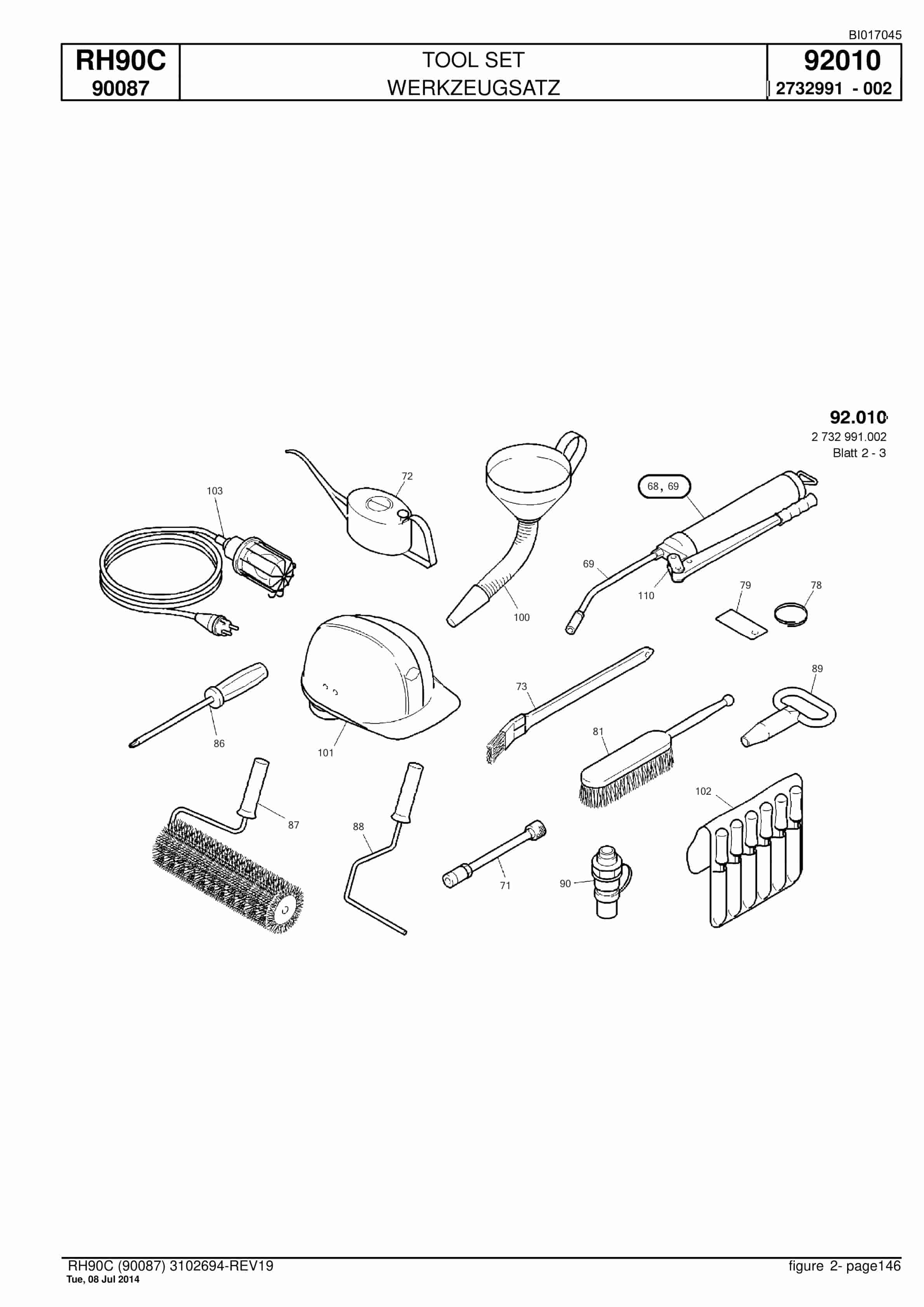 Caterpillar 6018 FS Hydraulic Shovel Spare Parts Manual BI017045-5