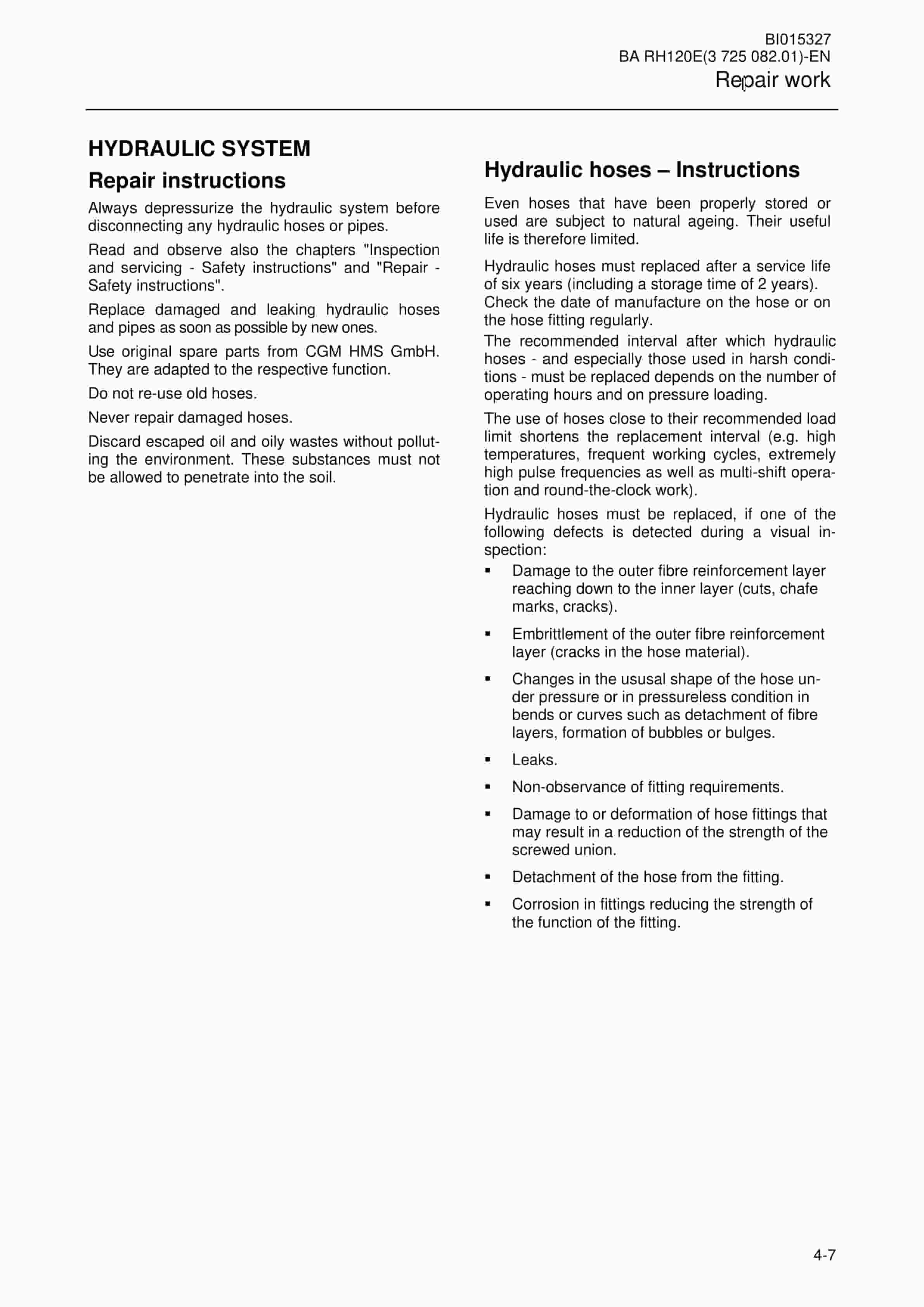 Caterpillar 6030, 6030FS Hydraulic Shovel Operation And Maintenance Manual BI015327 5 Caterpillar 6030, 6030FS Hydraulic Shovel Operation And Maintenance Manual BI015327 - Image 5