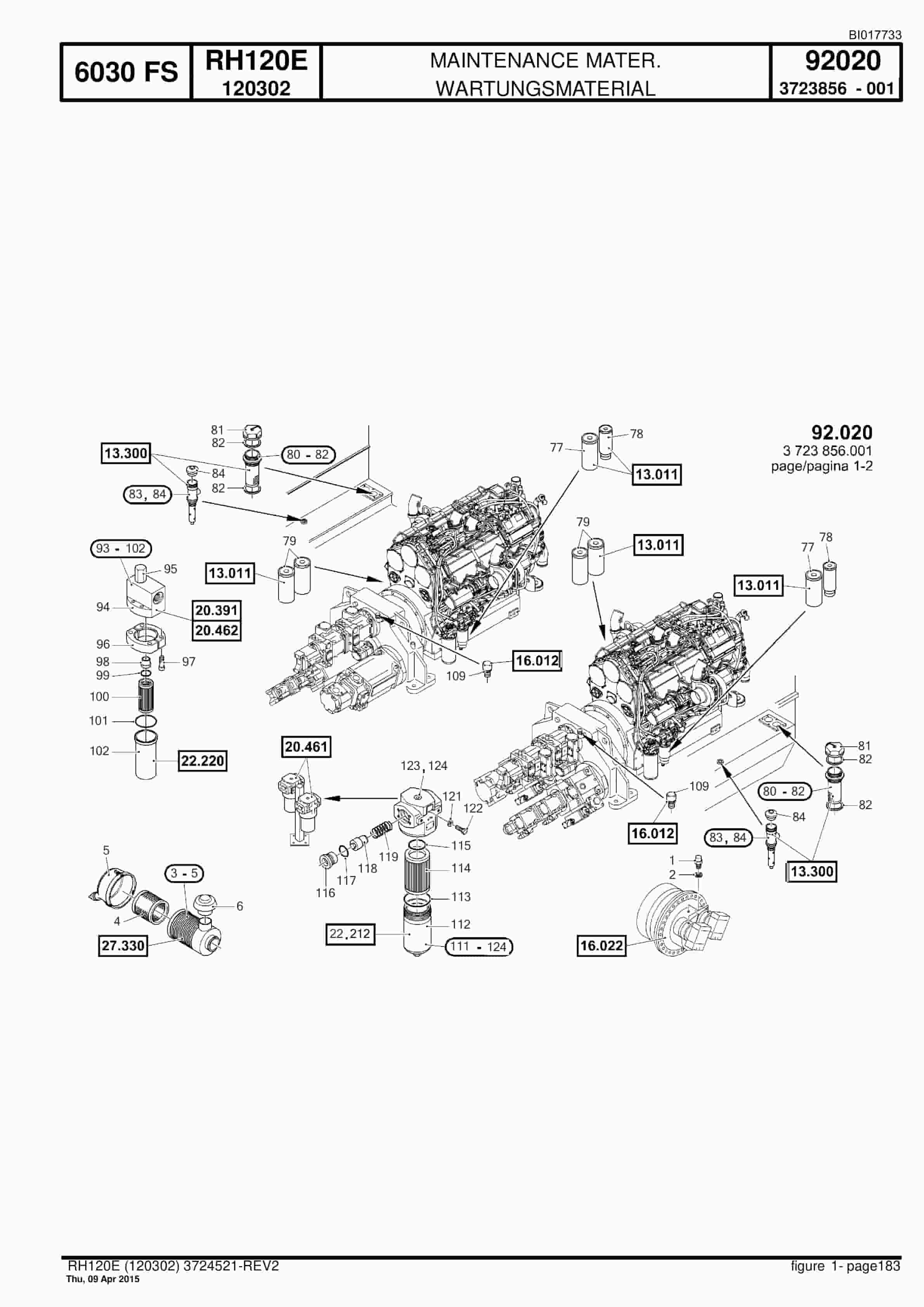 Caterpillar 6030 FS Hydraulic Shovel Service Manual BI017733-5