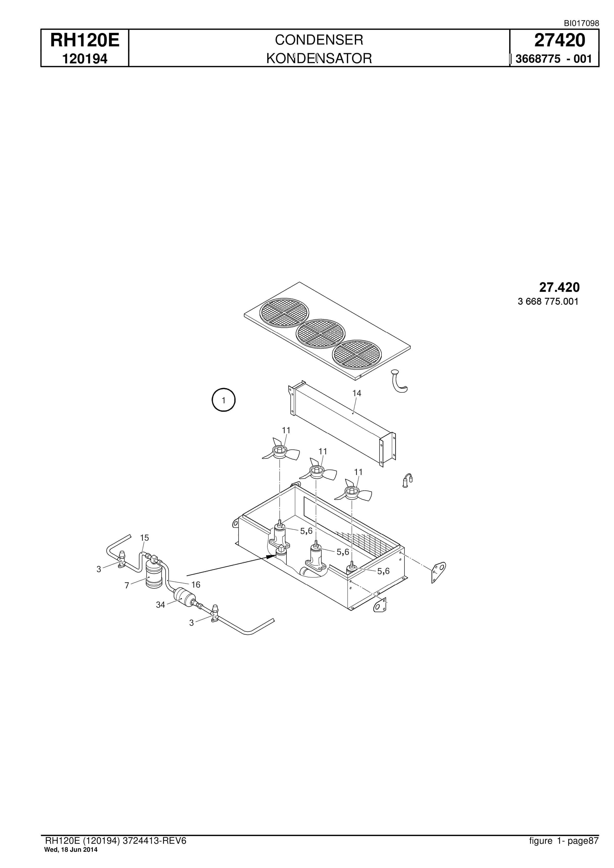 Caterpillar 6030 FS Hydraulic Shovel Spare Parts Manual BI017098-2