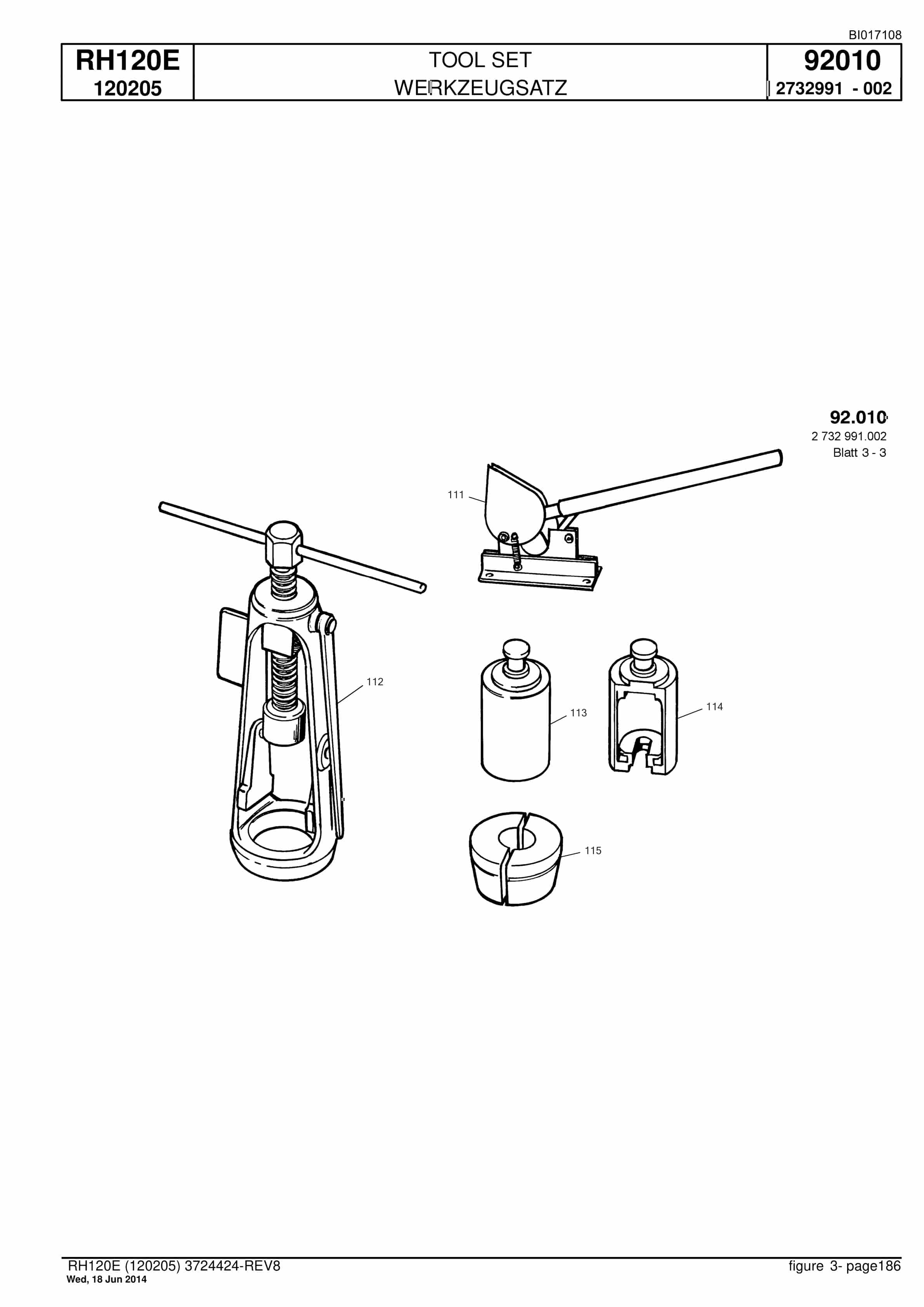 Caterpillar 6030 FS Hydraulic Shovel Spare Parts Manual BI017108-5