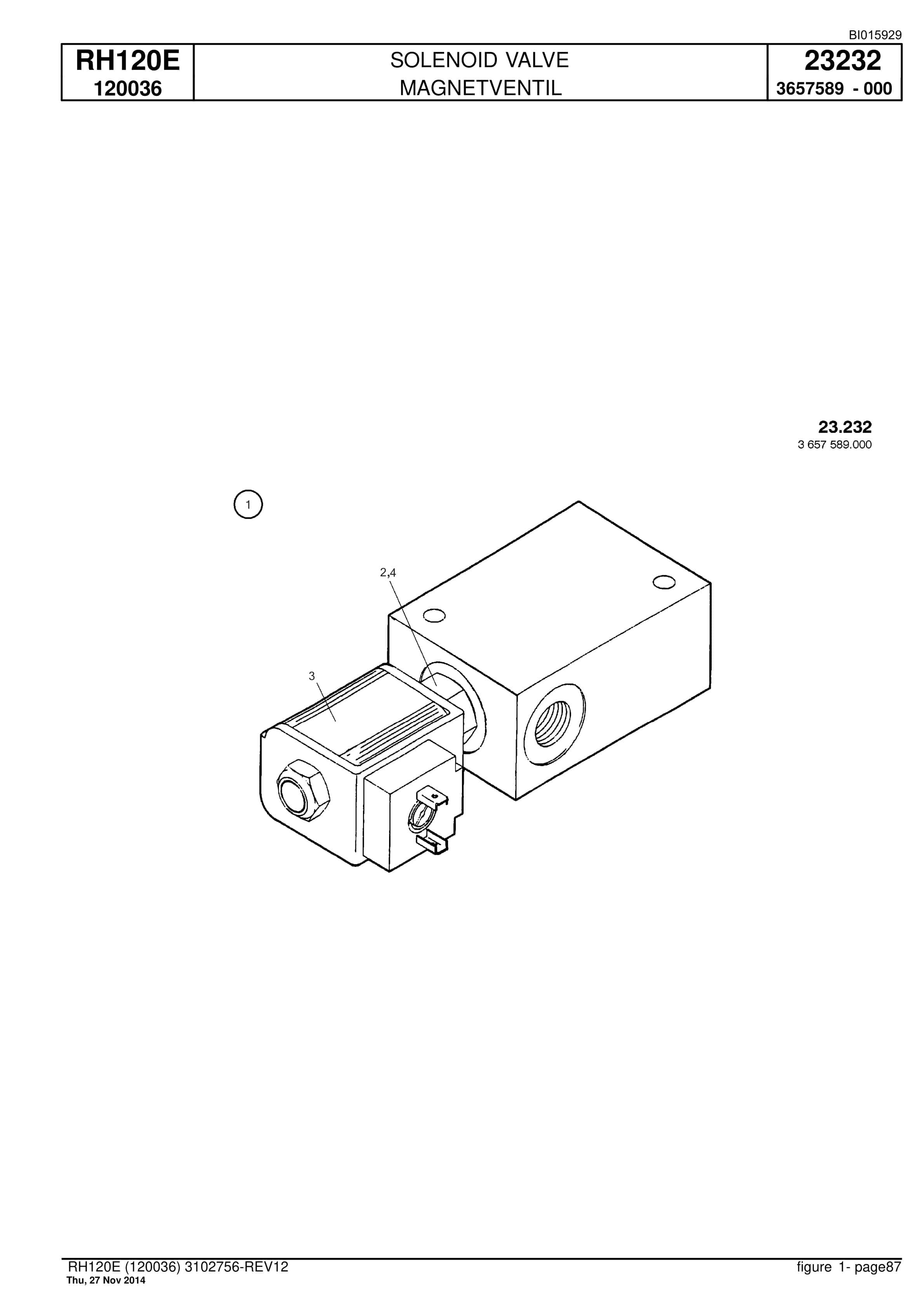 Caterpillar 6030 Hydraulic Shovel Spare Parts Manual BI015929-2