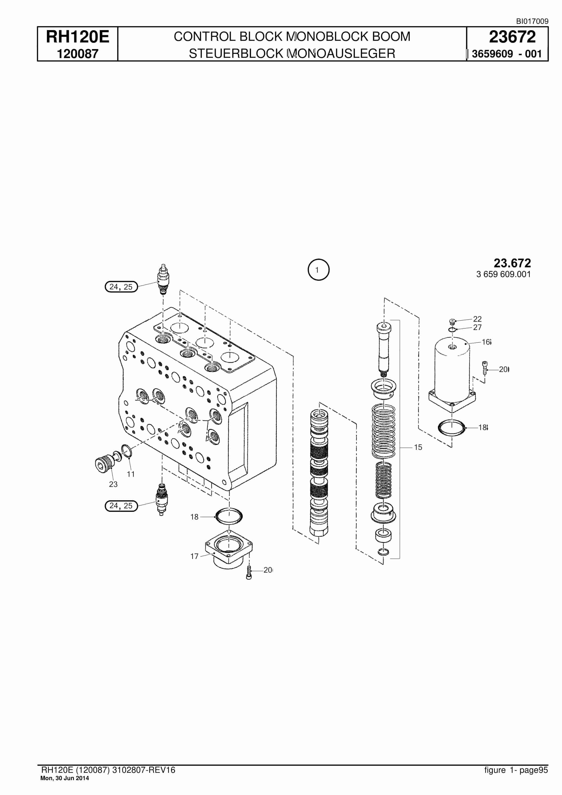 Caterpillar 6030 Hydraulic Shovel Spare Parts Manual BI017009-2