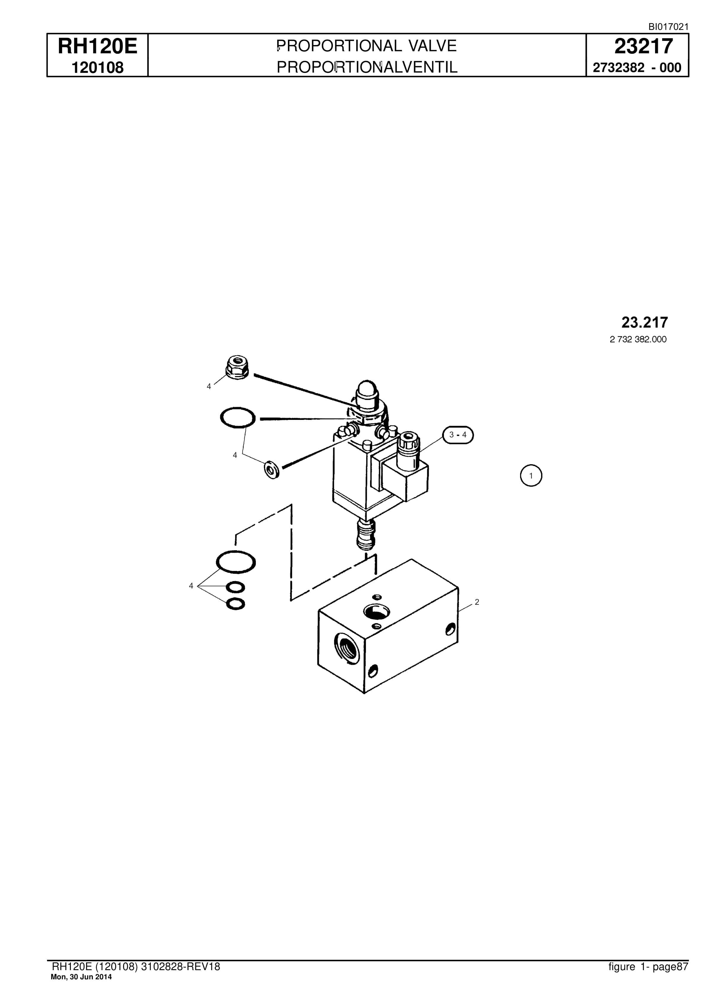 Caterpillar 6030 Hydraulic Shovel Spare Parts Manual BI017021-2
