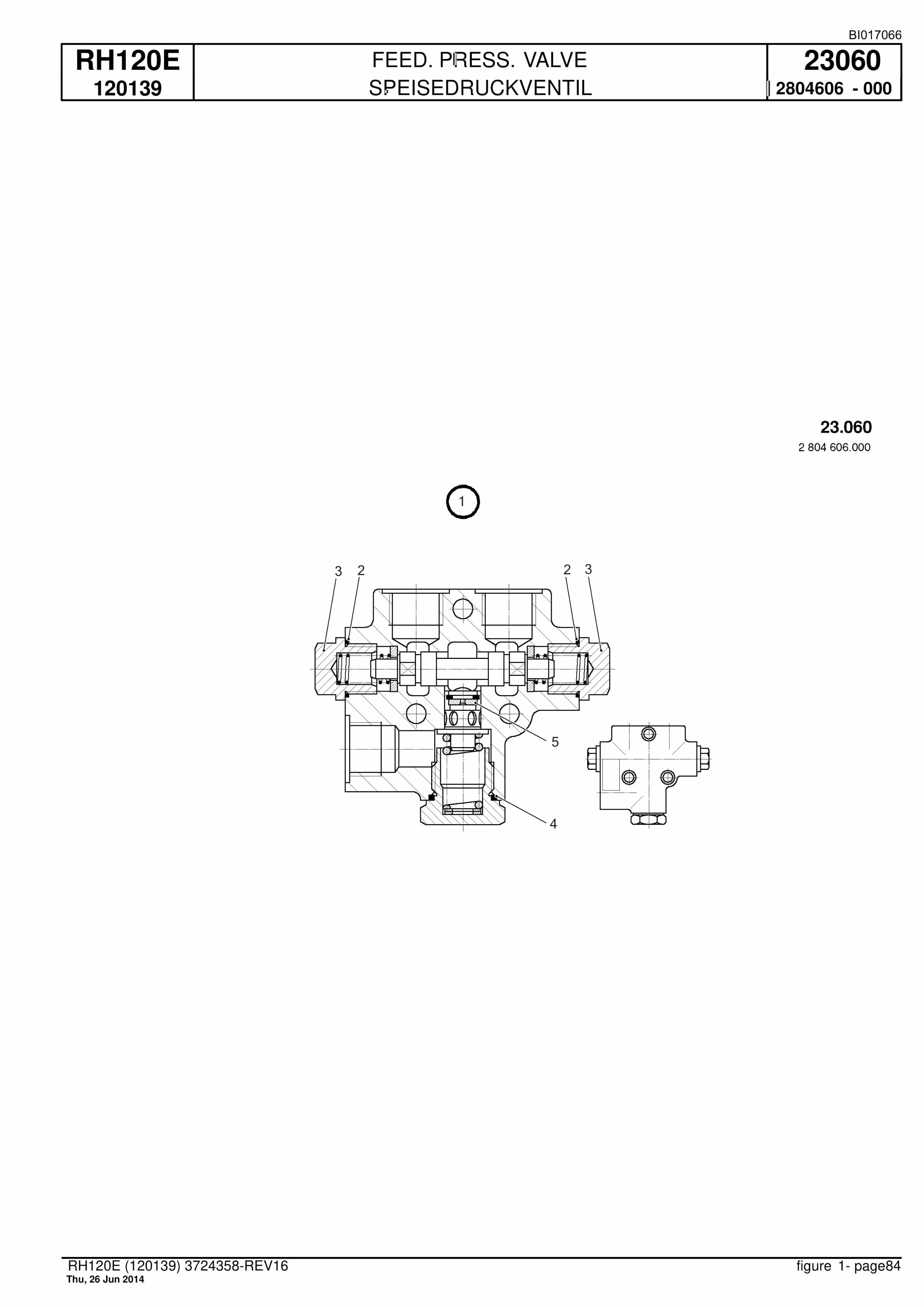 Caterpillar 6030 Hydraulic Shovel Spare Parts Manual BI017066-2