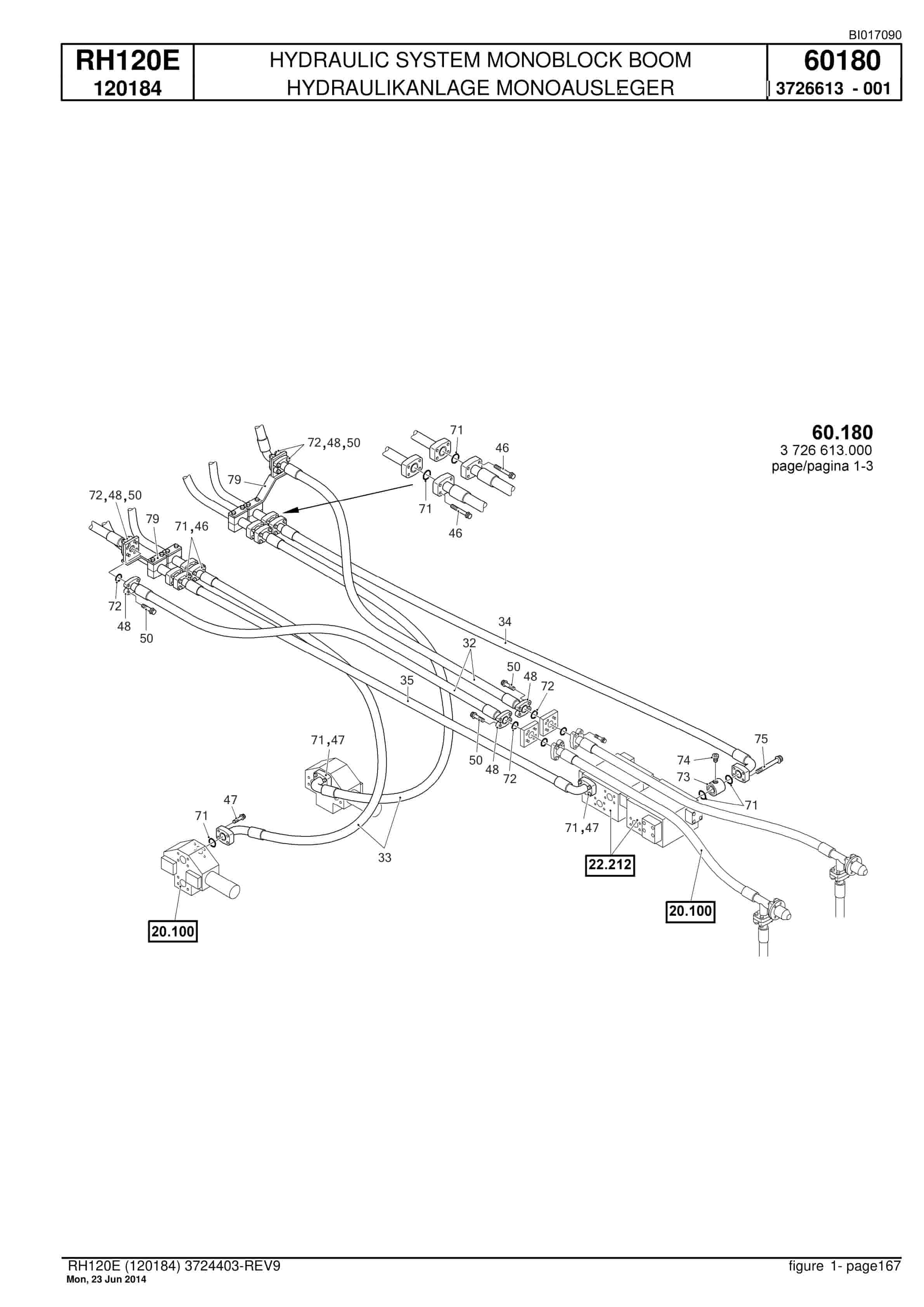 Caterpillar 6030 Hydraulic Shovel Spare Parts Manual BI017090-4