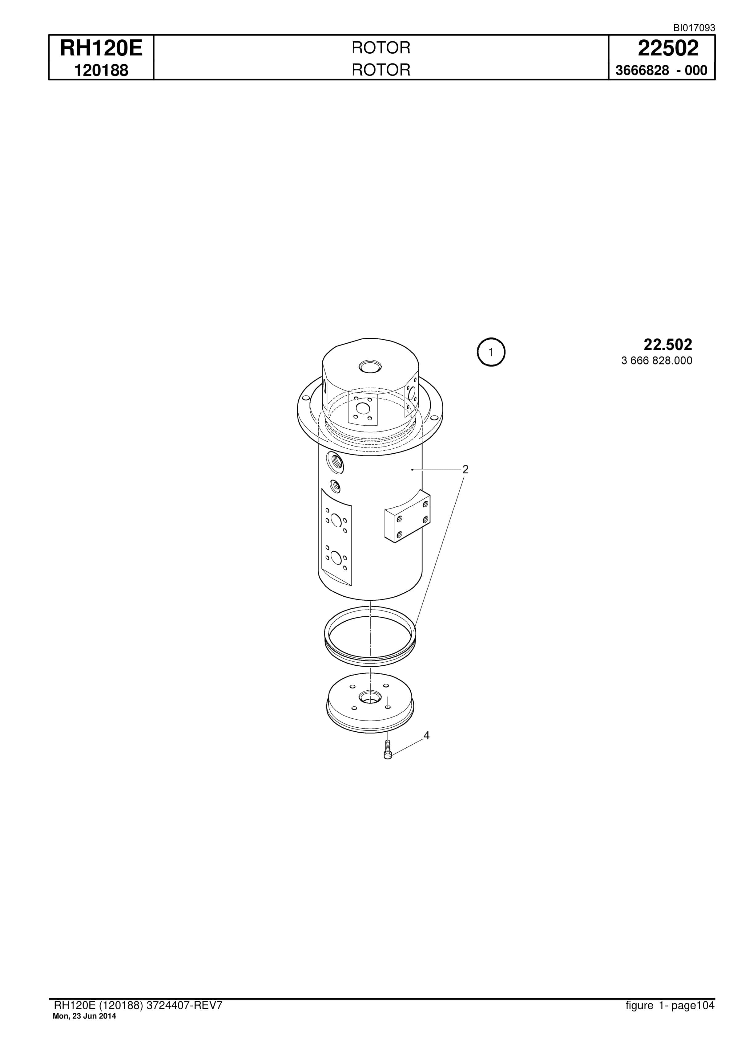 Caterpillar 6030 Hydraulic Shovel Spare Parts Manual BI017093-2
