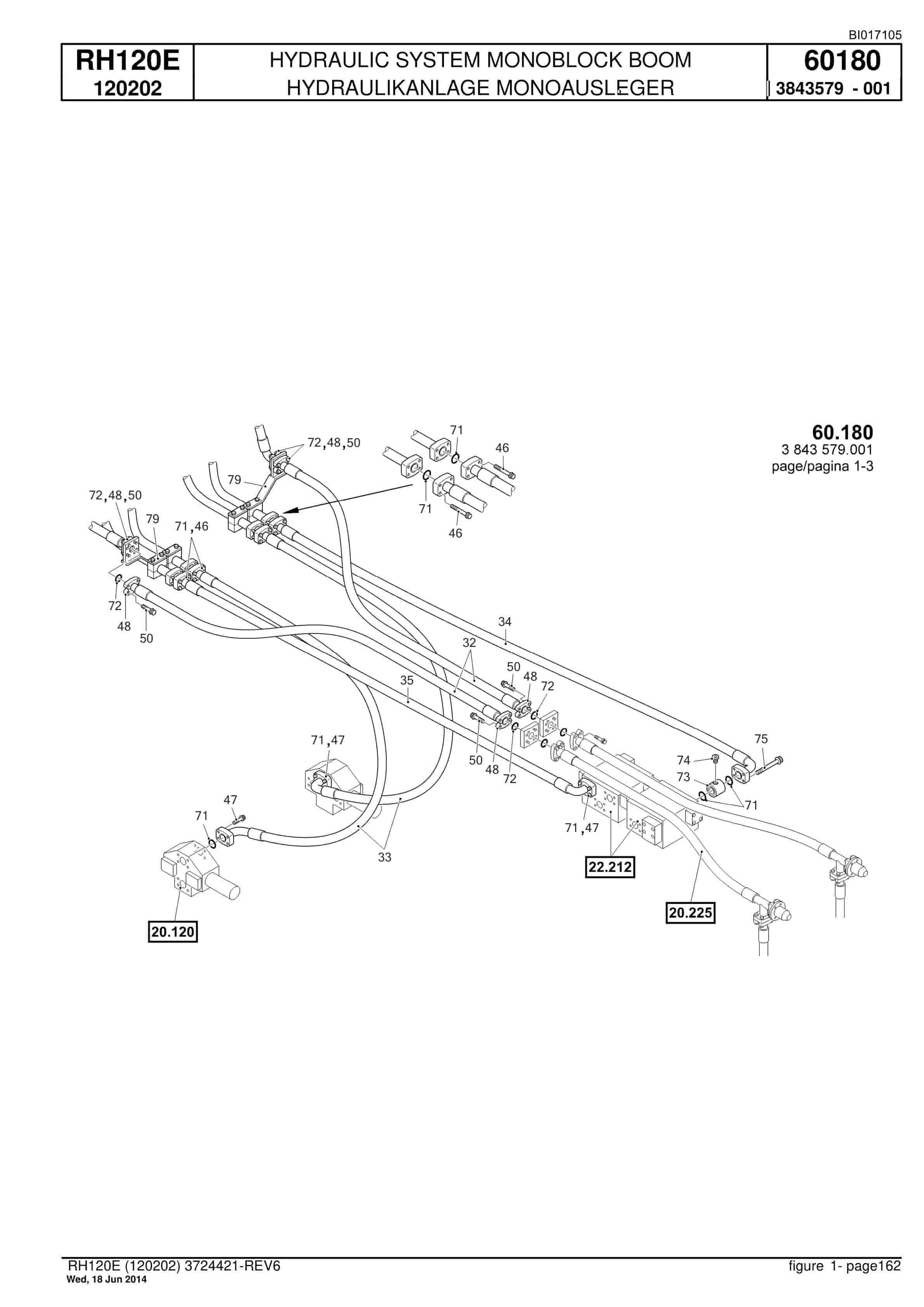 Caterpillar 6030 Hydraulic Shovel Spare Parts Manual BI017105-4