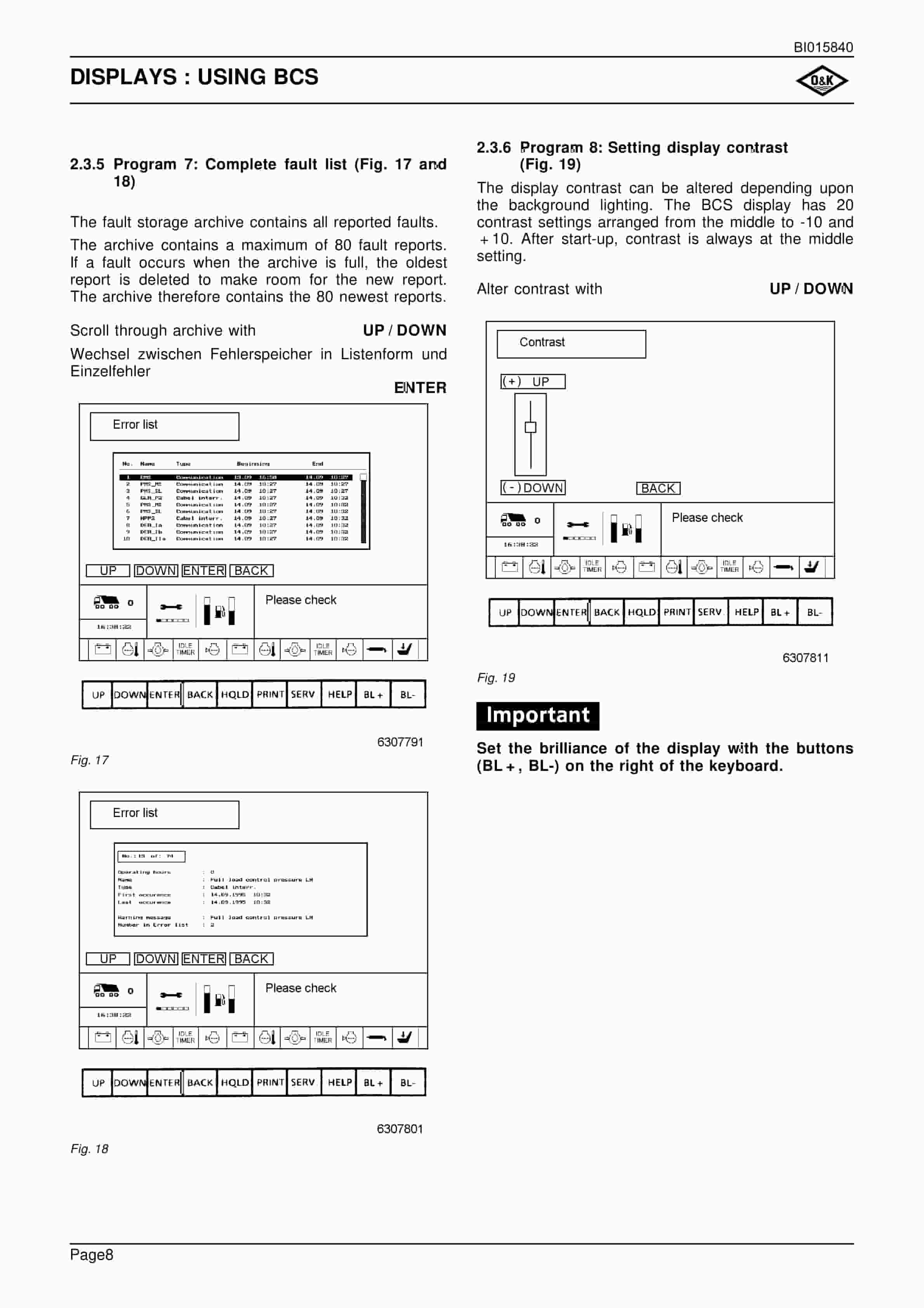 Caterpillar 6040, 6040FS Hydraulic Shovel Operation And Maintenance Manual BI015840-2